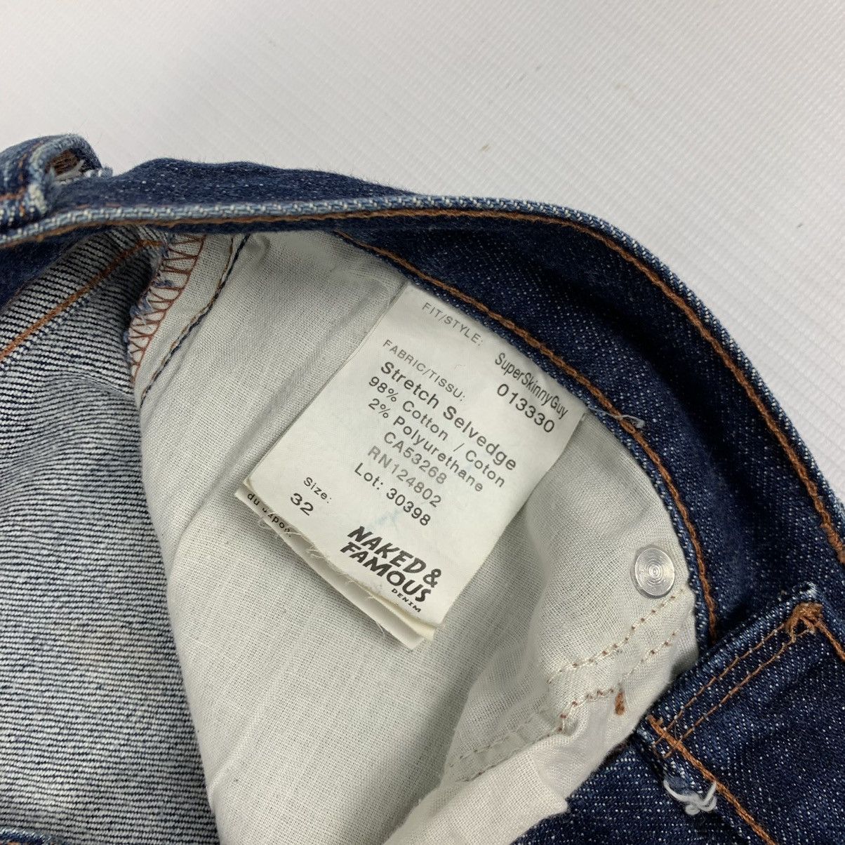 Naked & Famous × Vintage Vintage Naked And Famous Selvedge Denim Jeans Pants Size US 31 - 13 Thumbnail