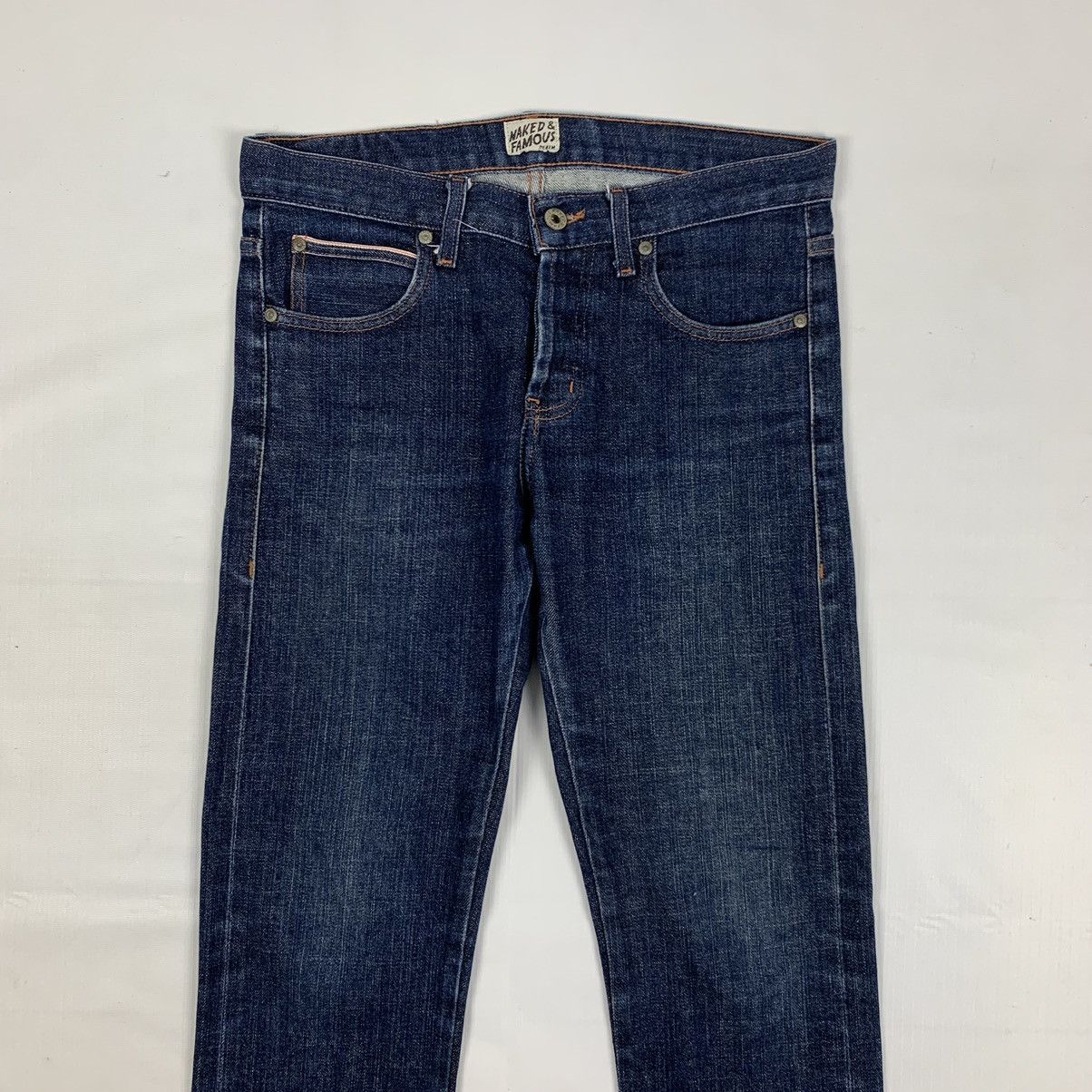 Naked & Famous × Vintage Vintage Naked And Famous Selvedge Denim Jeans Pants Size US 31 - 4 Thumbnail