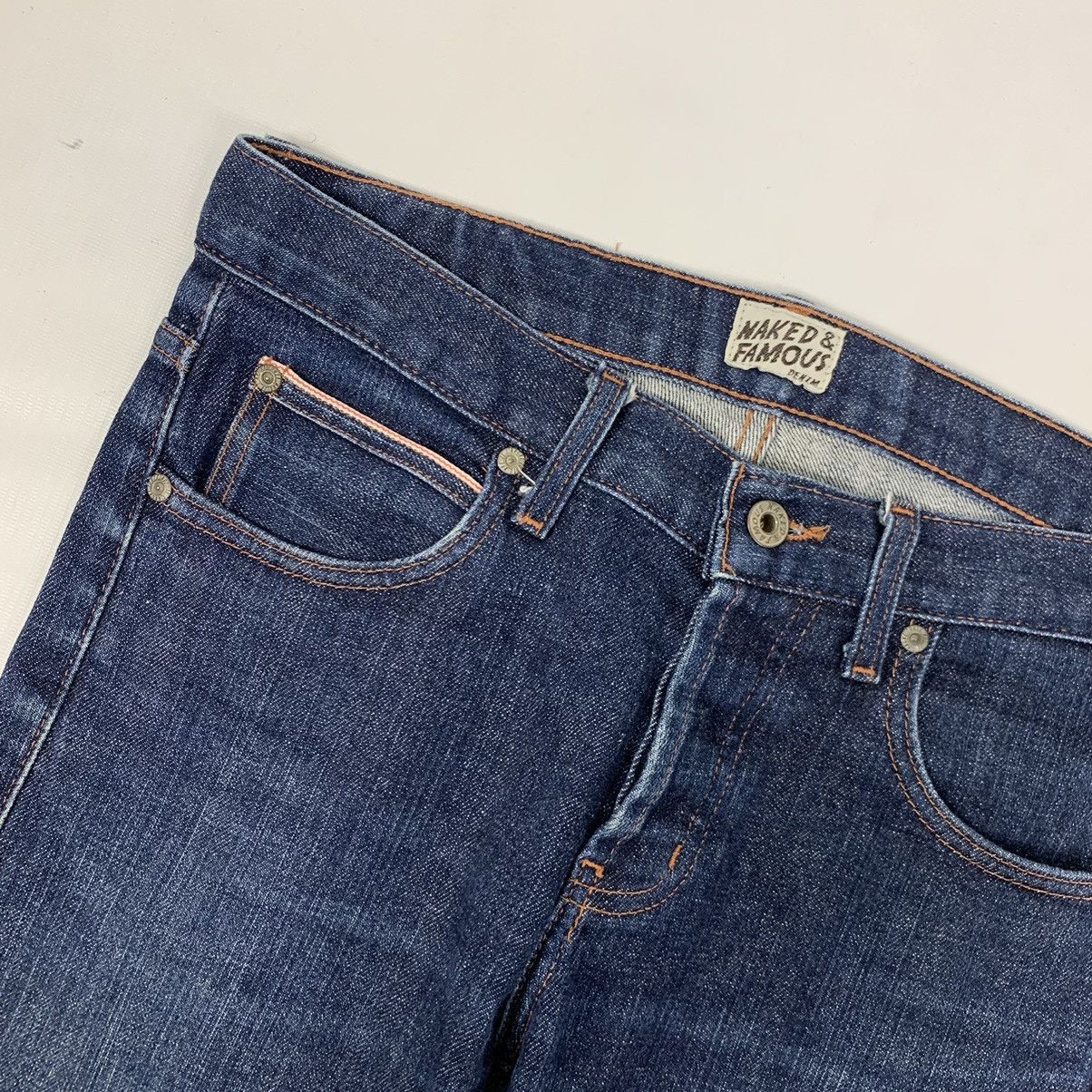 Naked & Famous × Vintage Vintage Naked And Famous Selvedge Denim Jeans Pants Size US 31 - 7 Thumbnail