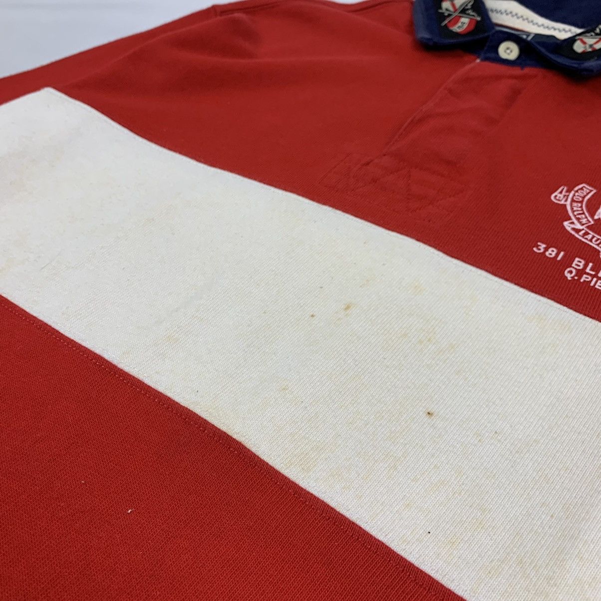 Polo Ralph Lauren Vintage Polo Ralph Lauren Long Sleeve Rugby Shirt Size US M / EU 48-50 / 2 - 11 Thumbnail
