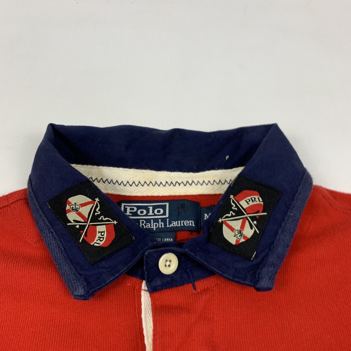 Polo Ralph Lauren Vintage Polo Ralph Lauren Long Sleeve Rugby Shirt Size US M / EU 48-50 / 2 - 7 Thumbnail
