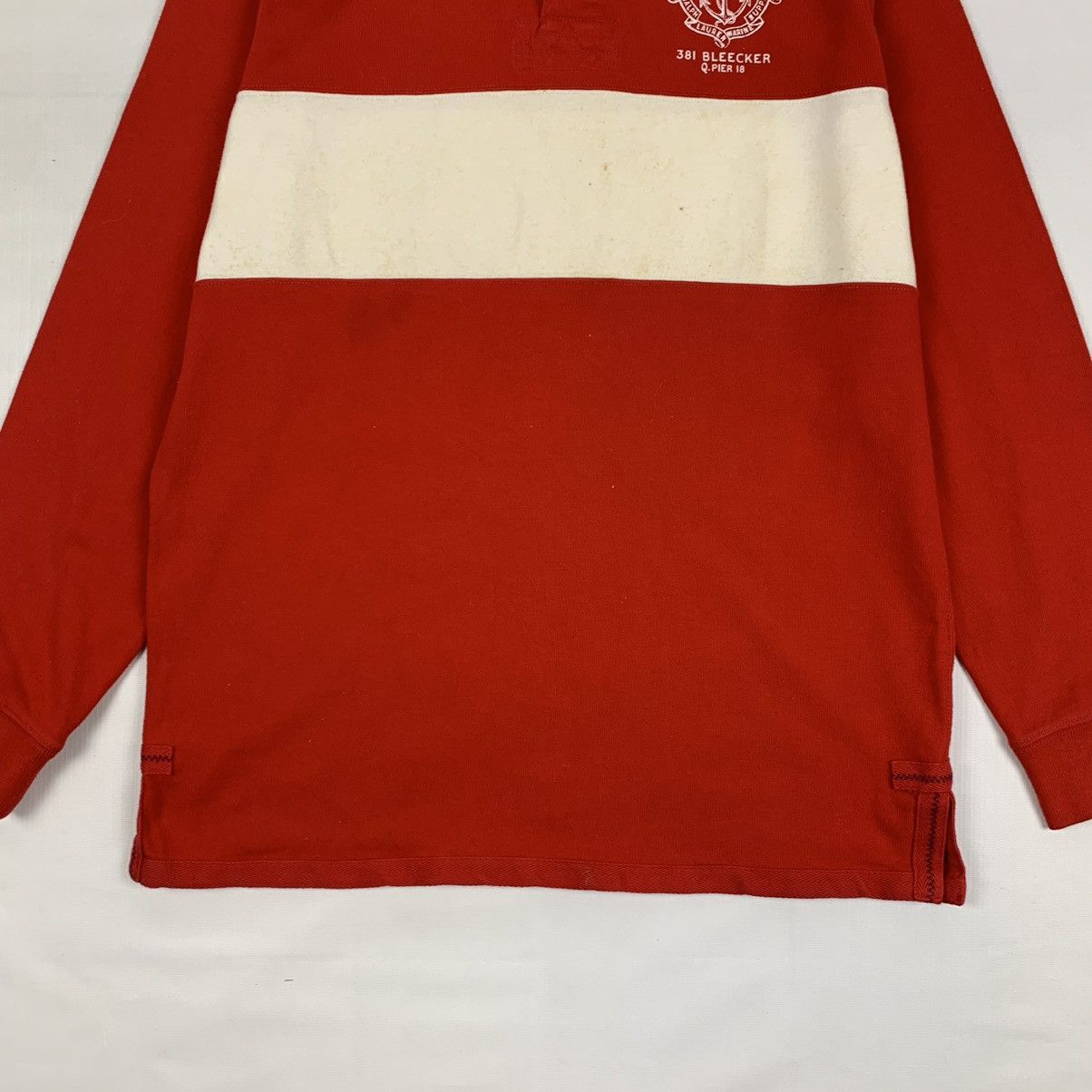 Polo Ralph Lauren Vintage Polo Ralph Lauren Long Sleeve Rugby Shirt Size US M / EU 48-50 / 2 - 5 Thumbnail