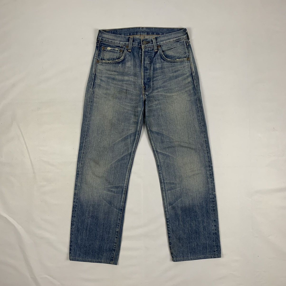 Levi's Vintage Levi’s Big E Selvedge Denim Jeans Pant Size US 29 - 3 Thumbnail