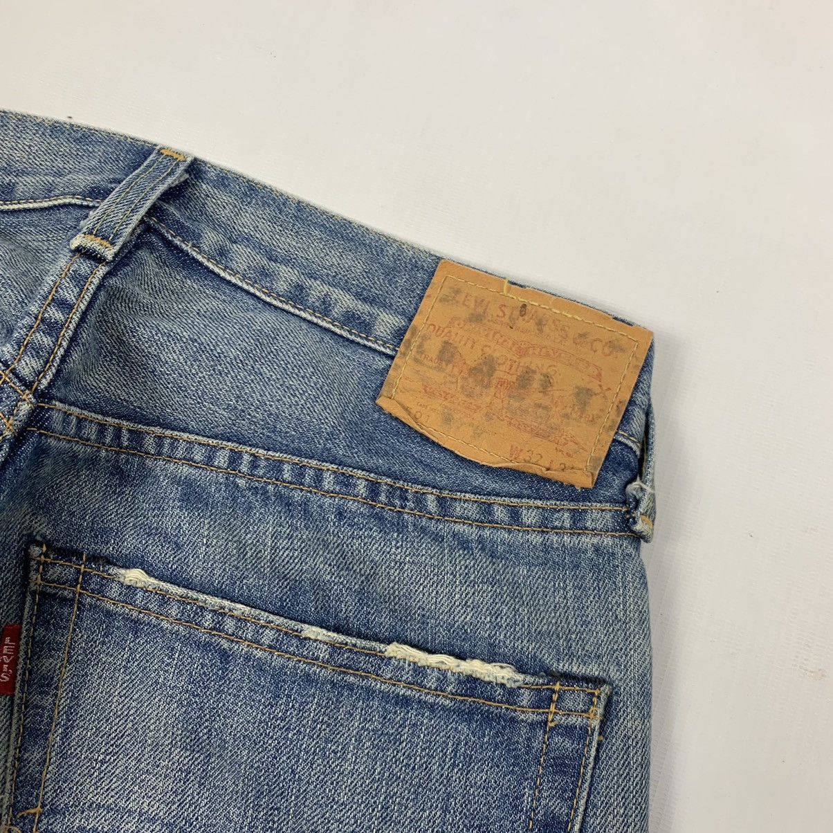 Levi's Vintage Levi’s Big E Selvedge Denim Jeans Pant Size US 29 - 12 Thumbnail