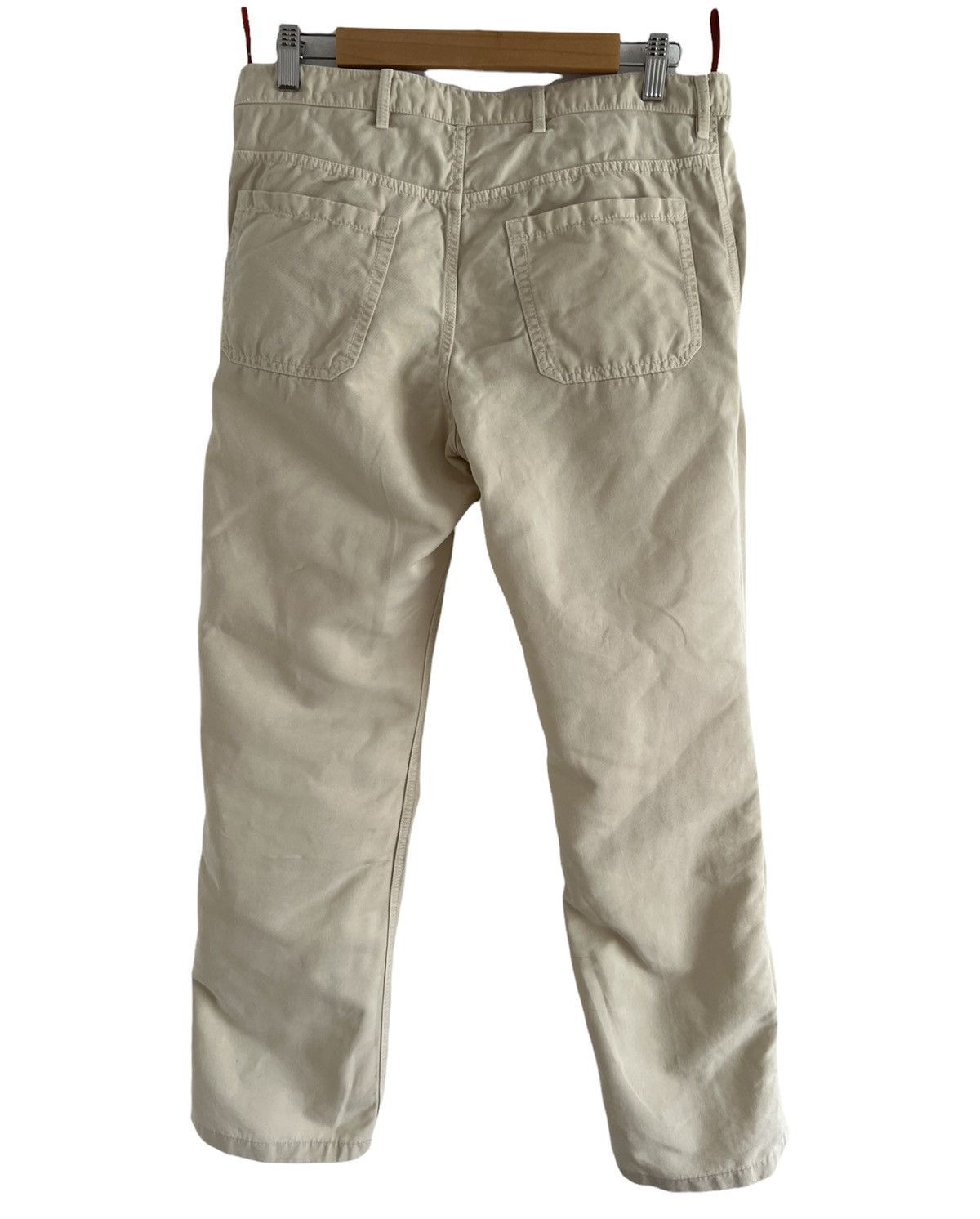 Prada Vintage Prada Sport Cotton-Linen Utility Trousers – Beige Size US 32 / EU 48 - 2 Thumbnail