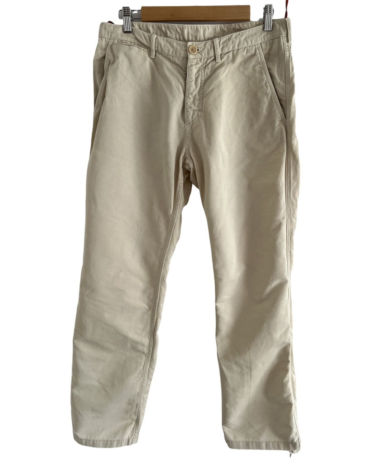 Prada Vintage Prada Sport Cotton-Linen Utility Trousers – Beige Size US 32 / EU 48 - 1 Thumbnail