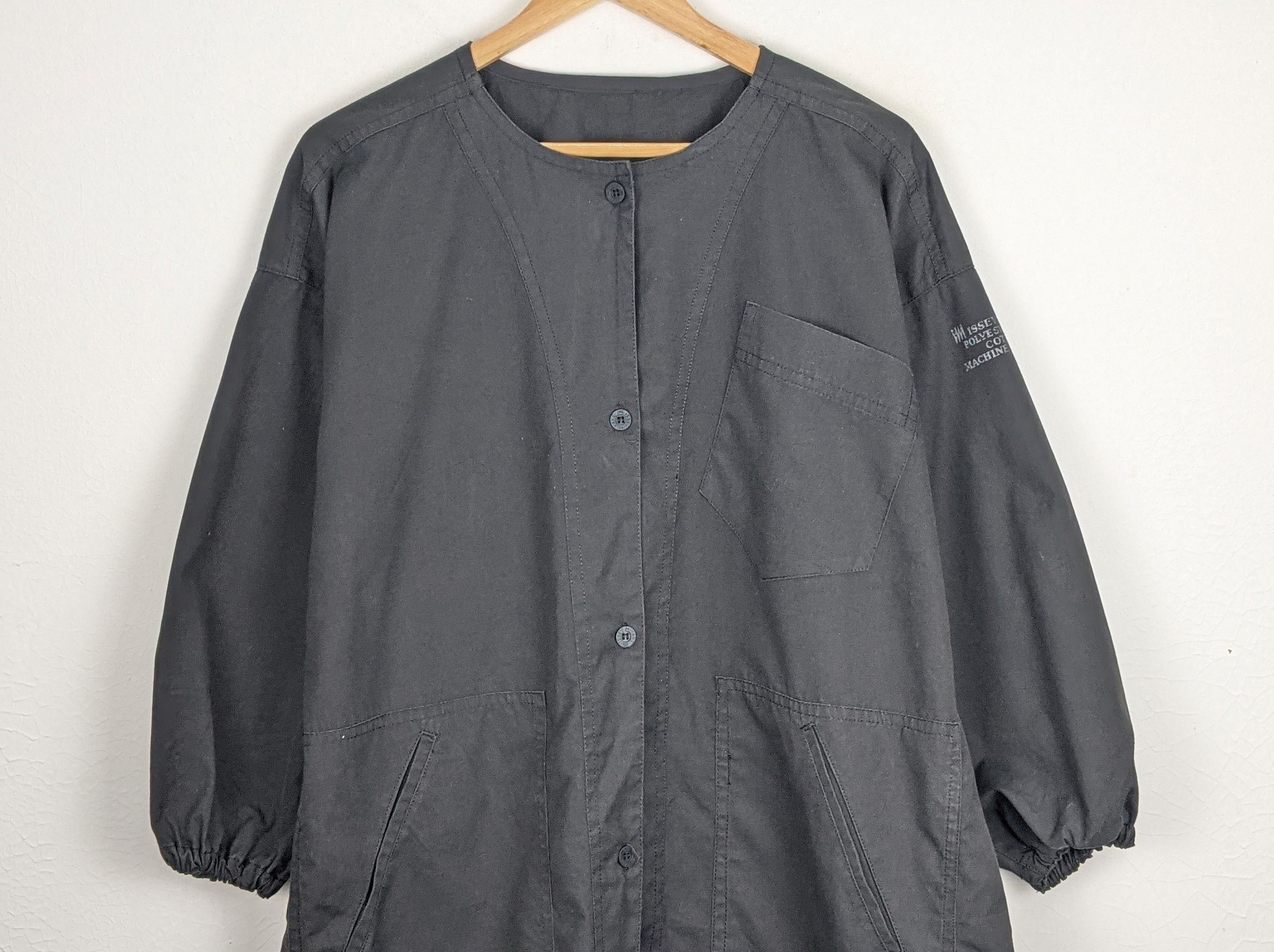 Issey Miyake Issey Miyake Cocoon Oversize Coat Jacket Size US XL / EU 56 / 4 - 2 Thumbnail