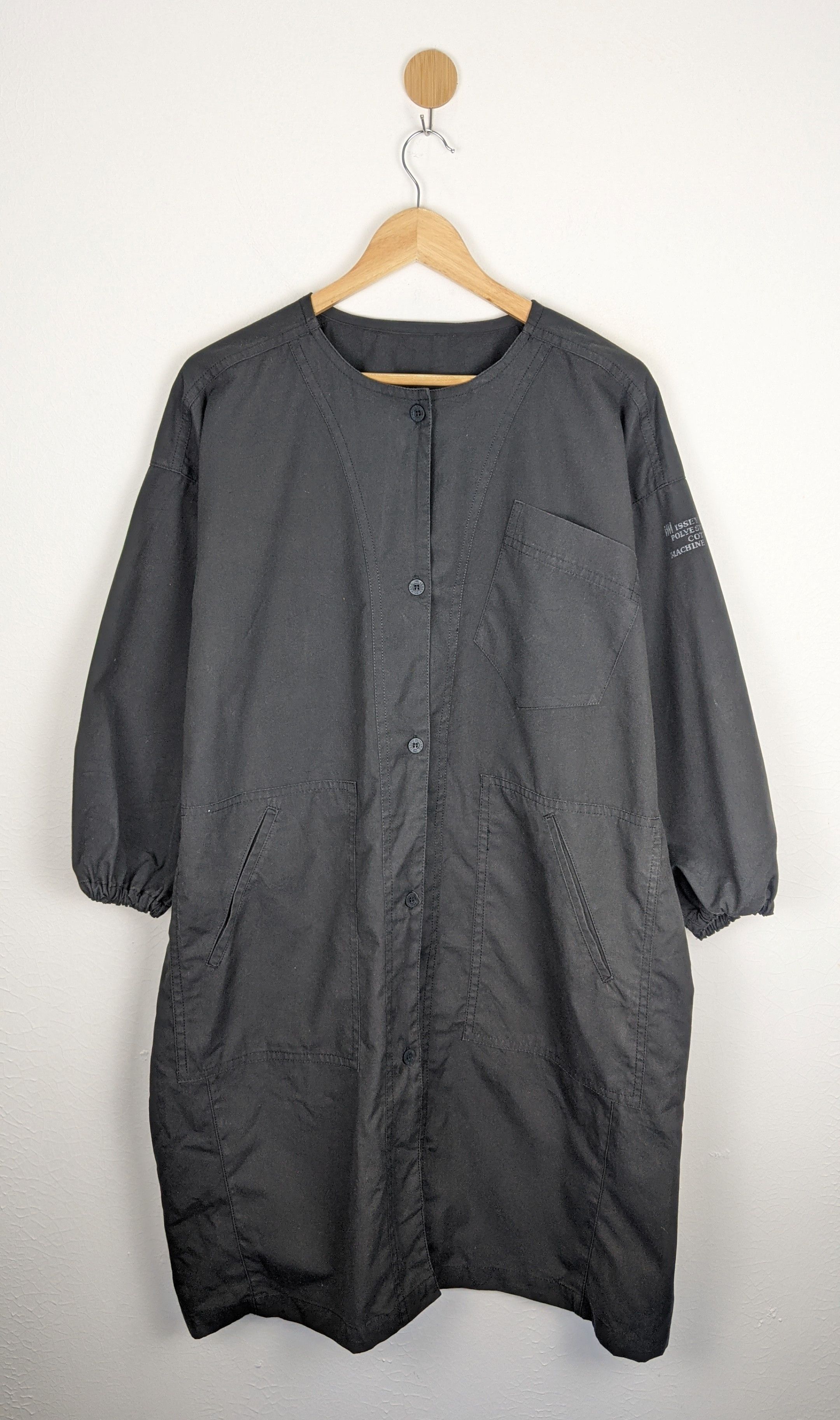 Issey Miyake Issey Miyake Cocoon Oversize Coat Jacket Size US XL / EU 56 / 4 - 1 Thumbnail