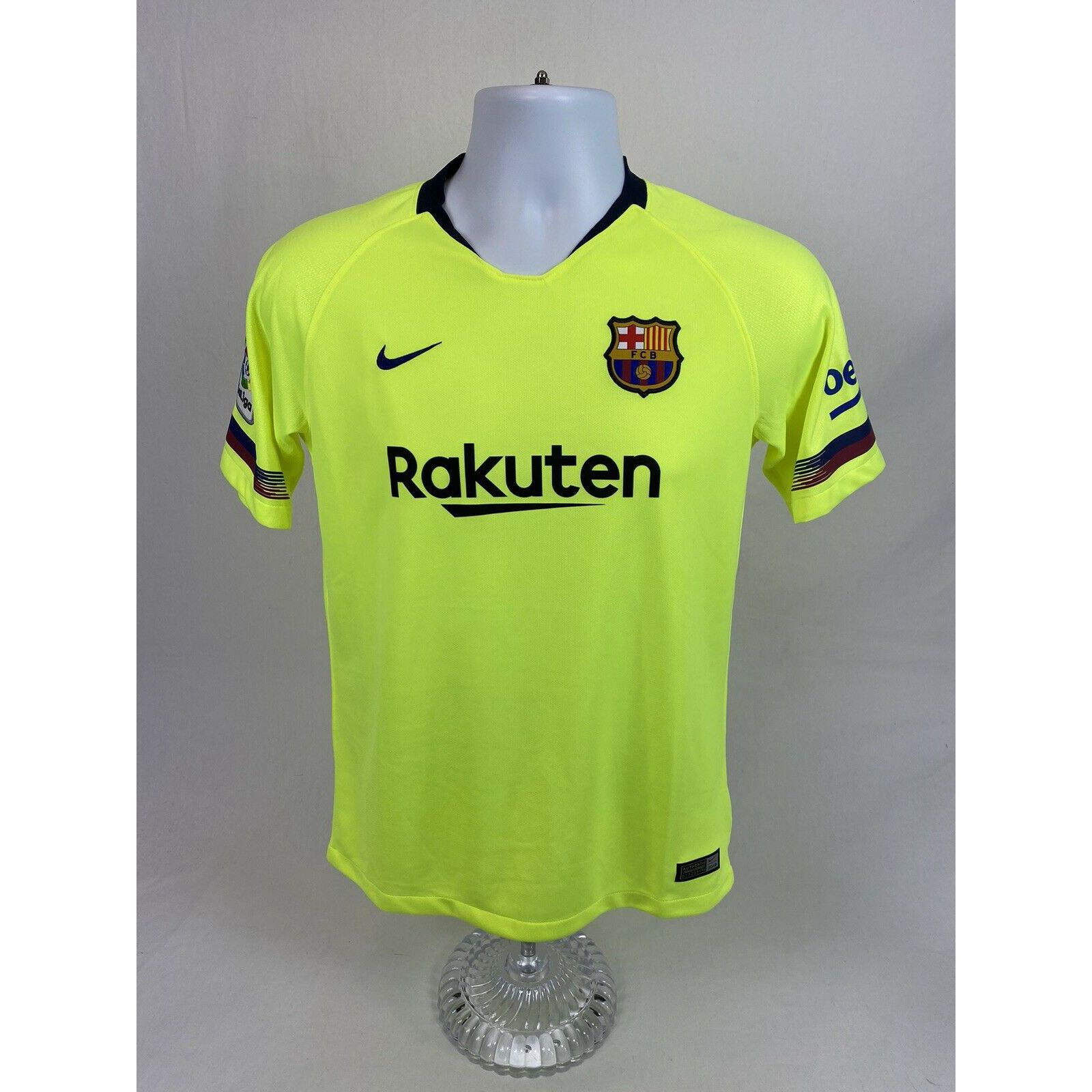Nike 2018 Nike DriFit FC Barcelona Futbol Soccer Jersey Size Youth XL