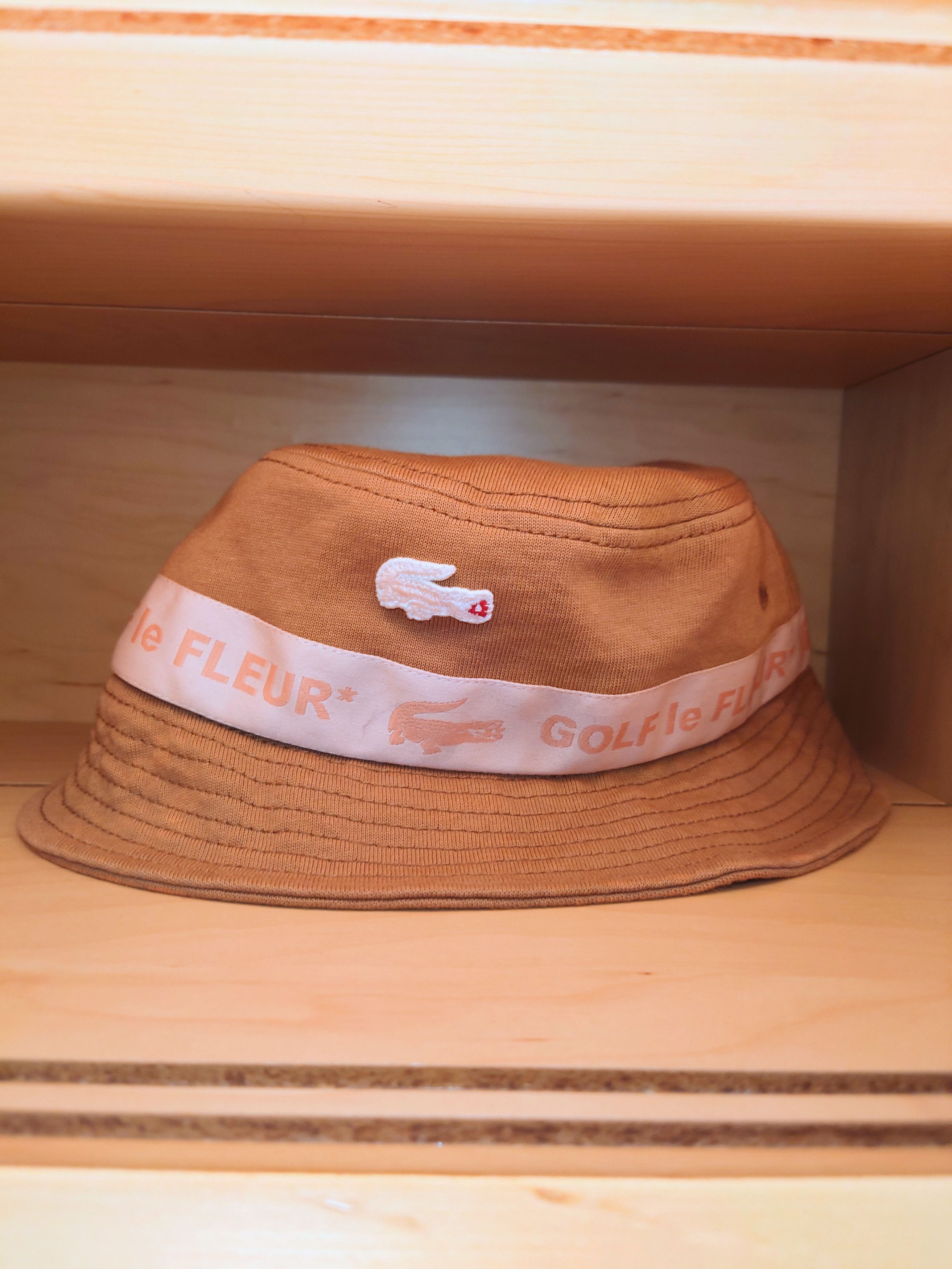 Lacoste golf le fleur bucket hat best sale