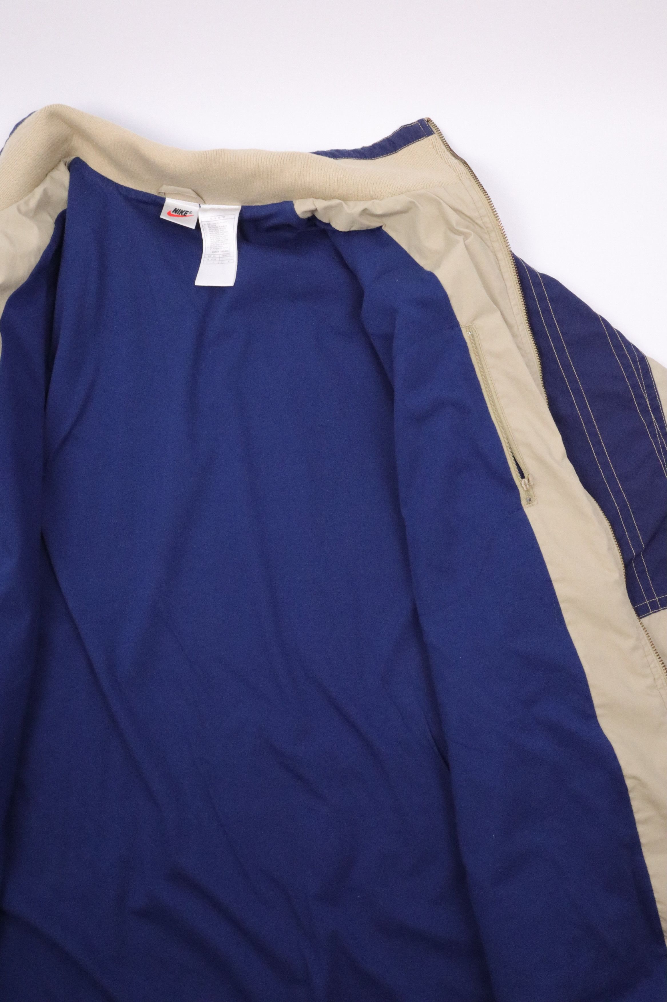Nike × Vintage 90s Vintage Nike Zip Jacket Size US XXL / EU 58 / 5 - 14 Thumbnail