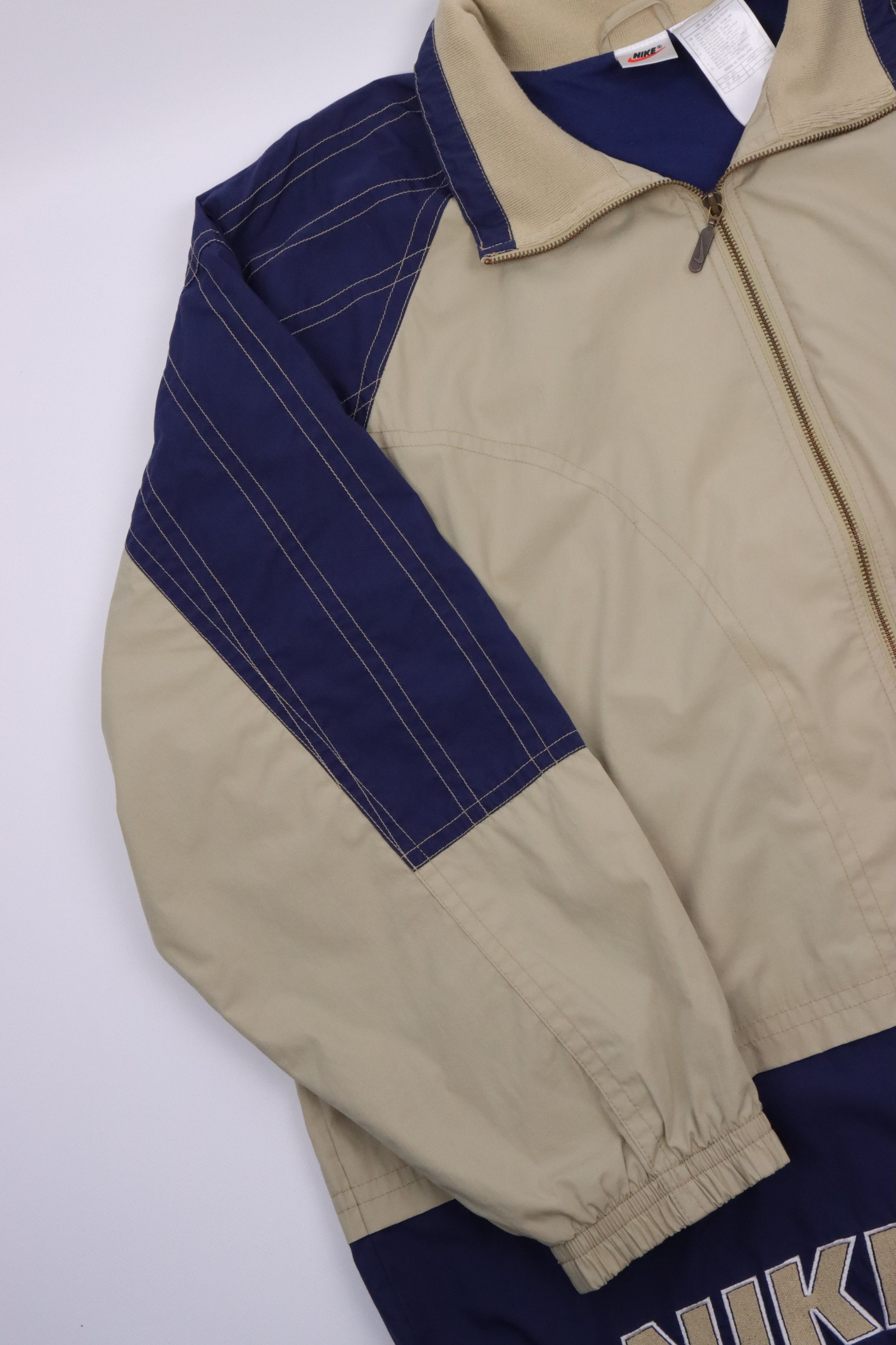 Nike × Vintage 90s Vintage Nike Zip Jacket Size US XXL / EU 58 / 5 - 8 Thumbnail