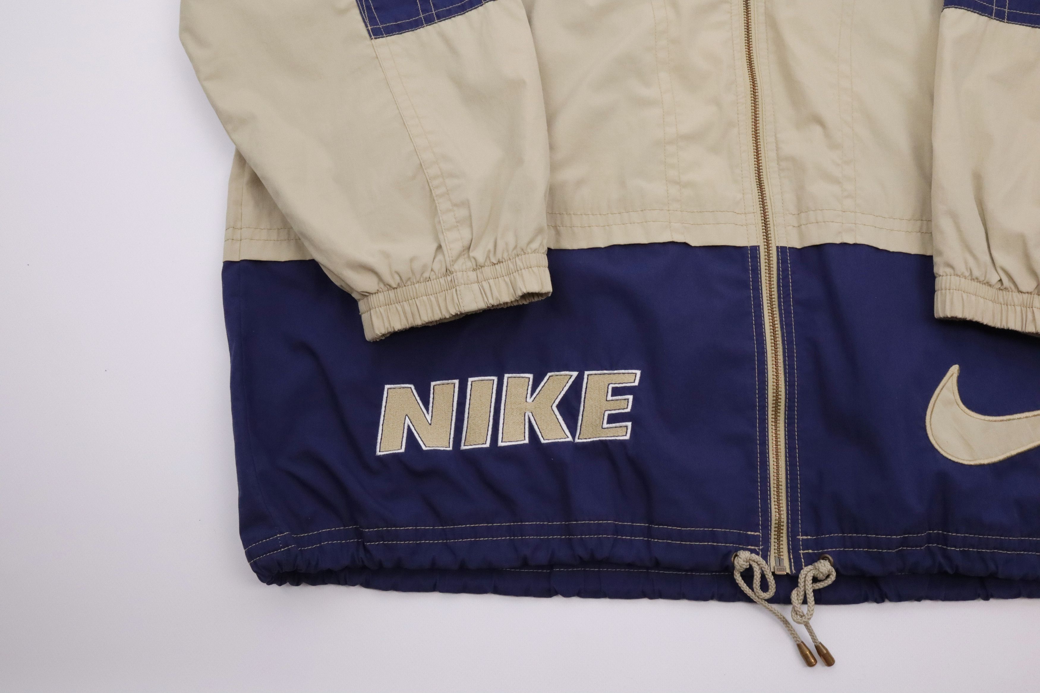 Nike × Vintage 90s Vintage Nike Zip Jacket Size US XXL / EU 58 / 5 - 2 Thumbnail