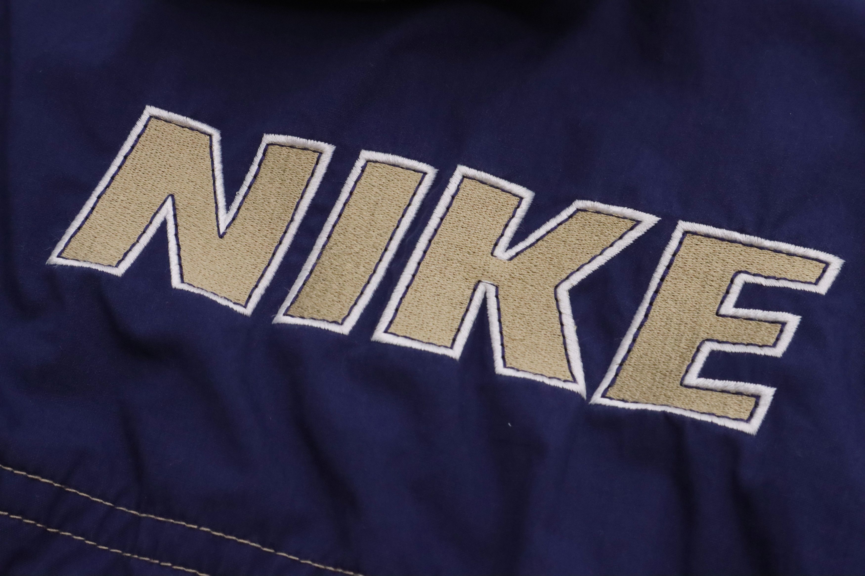 Nike × Vintage 90s Vintage Nike Zip Jacket Size US XXL / EU 58 / 5 - 5 Thumbnail