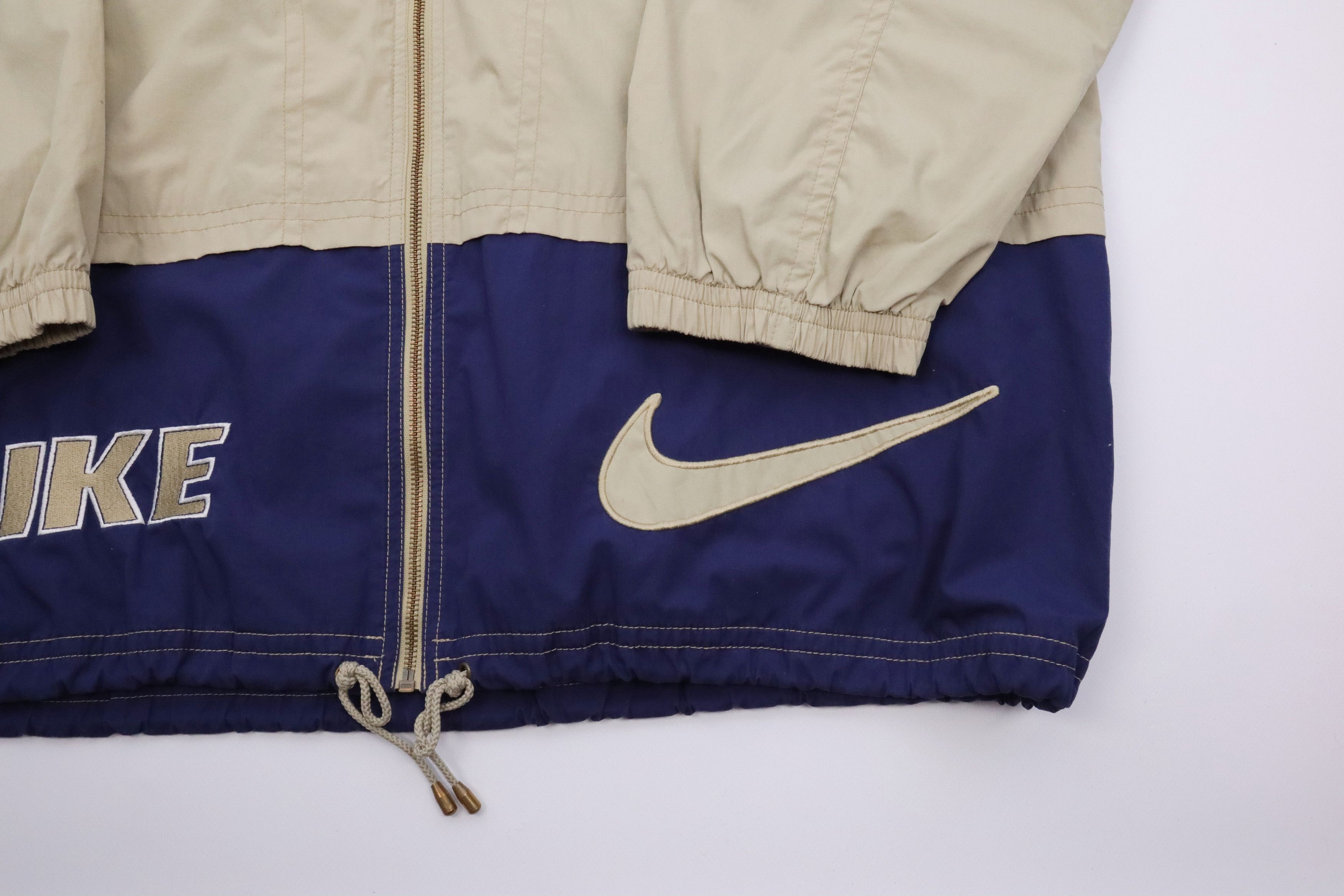 Nike × Vintage 90s Vintage Nike Zip Jacket Size US XXL / EU 58 / 5 - 3 Thumbnail