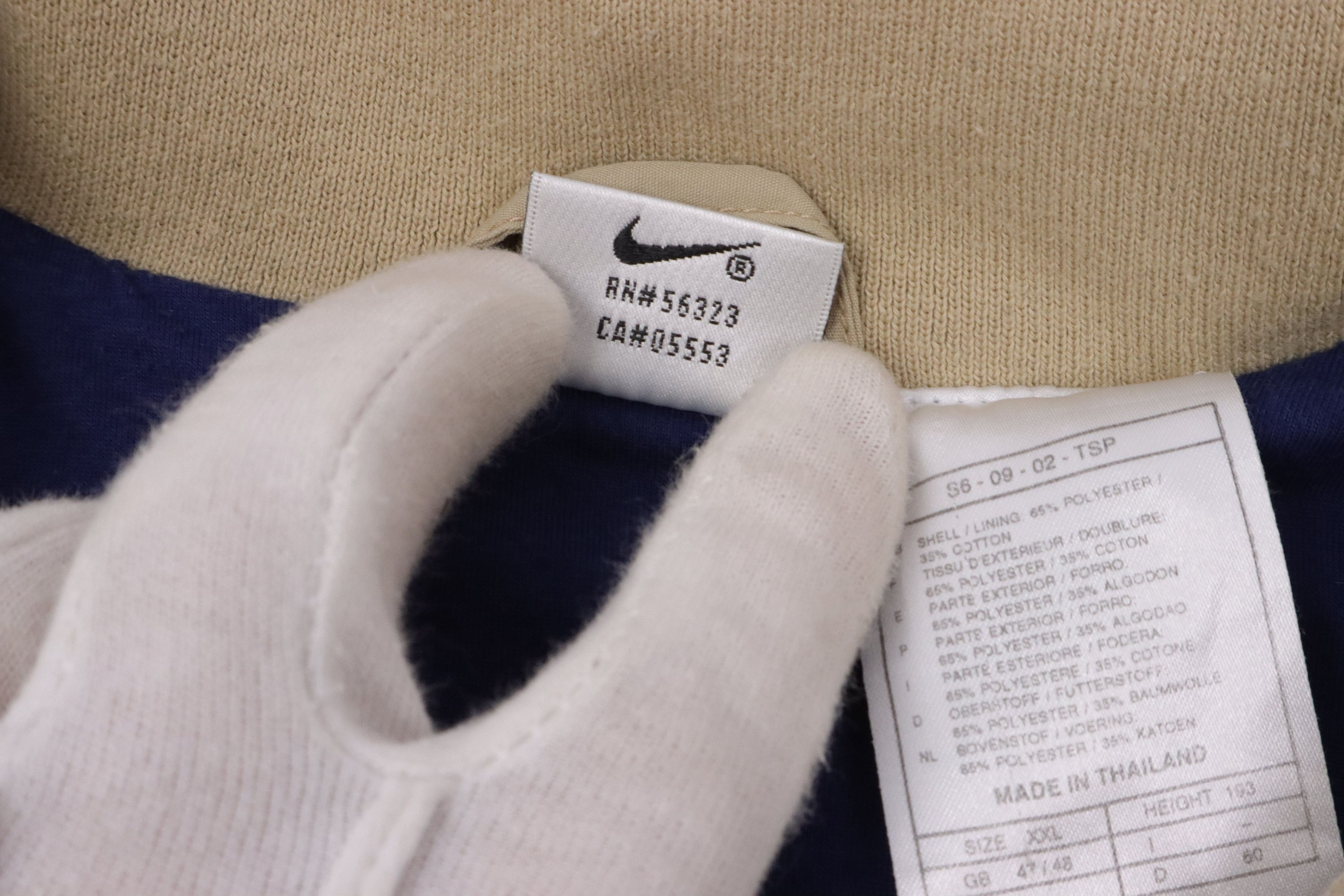 Nike × Vintage 90s Vintage Nike Zip Jacket Size US XXL / EU 58 / 5 - 21 Thumbnail