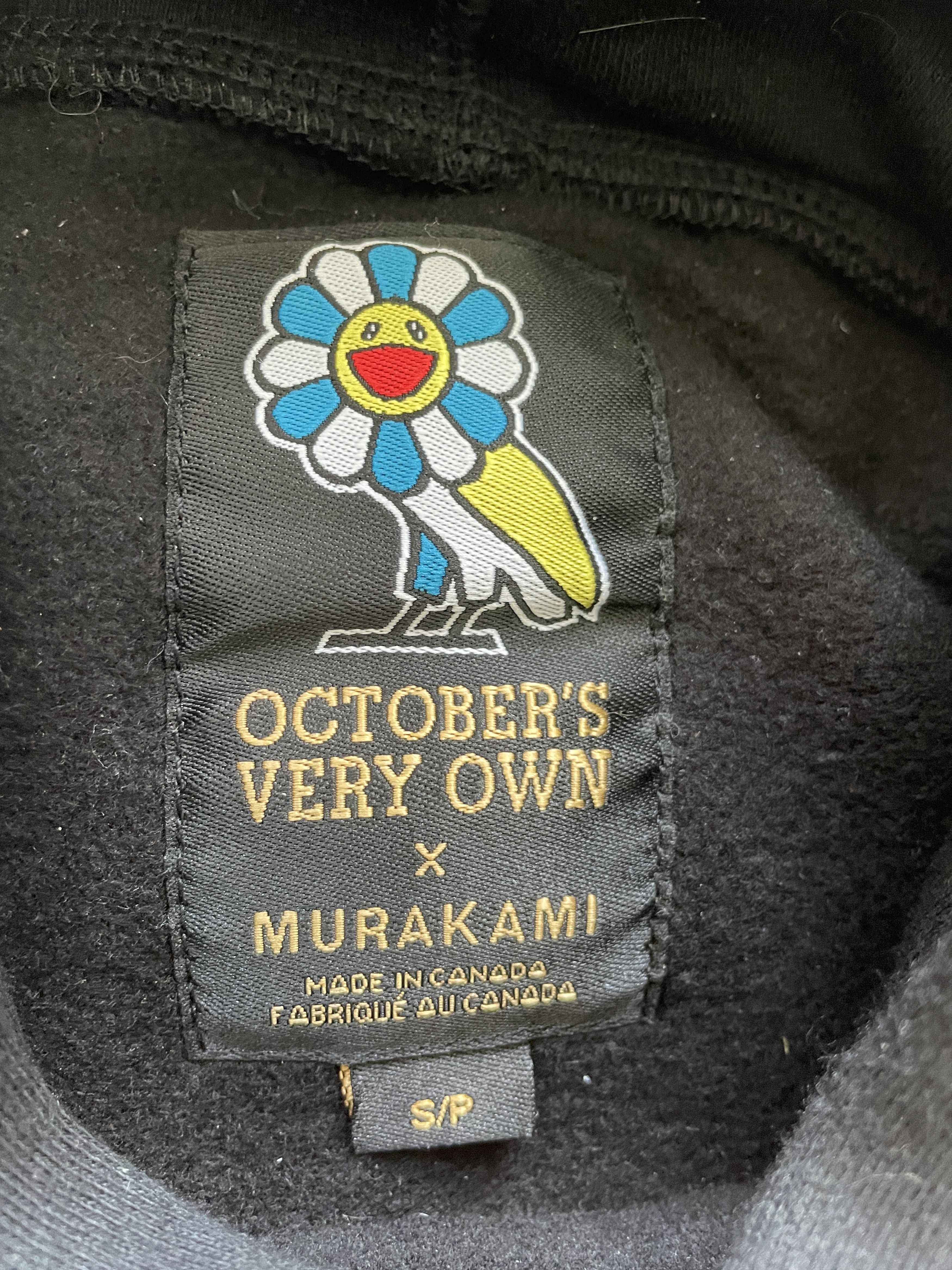 October's Very Own × Takashi Murakami 2018 Complex-Con Long Beach OVO Black Hoodie Size US S / EU 44-46 / 1 - 3 Thumbnail