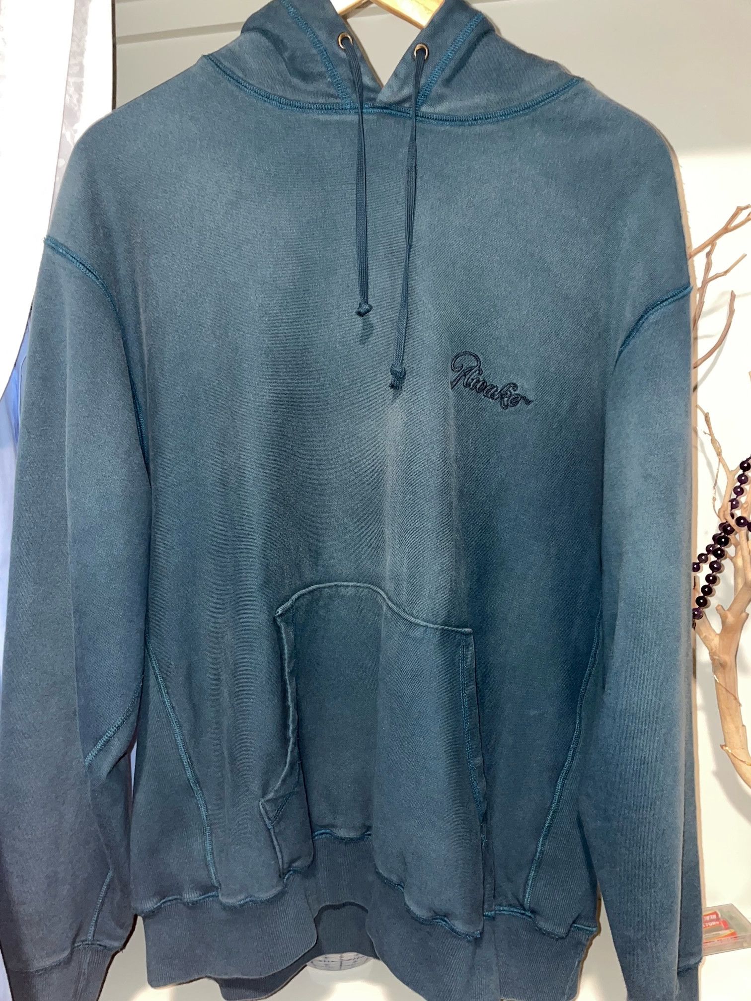 Awake AWAKE NY Sunbleached Logo Hoodie | Grailed
