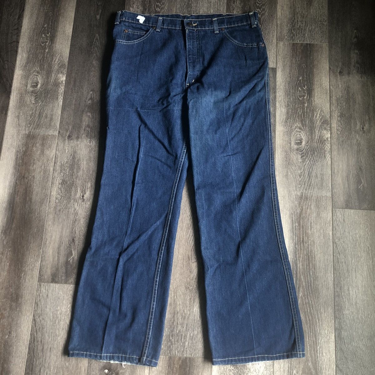 Levi's Vintage 1980s Levi’s Black Tab Western Denim Jeans 38x32 Size US 38 / EU 54 - 2 Thumbnail