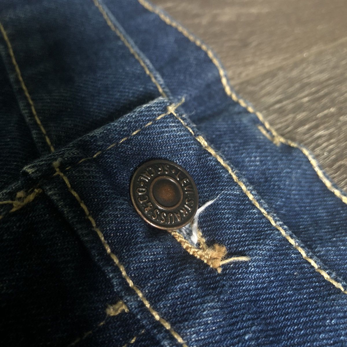Levi's Vintage 1980s Levi’s Black Tab Western Denim Jeans 38x32 Size US 38 / EU 54 - 10 Thumbnail