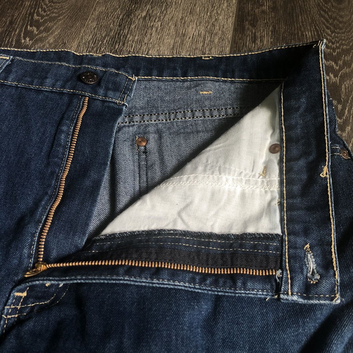 Levi's Vintage 1980s Levi’s Black Tab Western Denim Jeans 38x32 Size US 38 / EU 54 - 11 Thumbnail