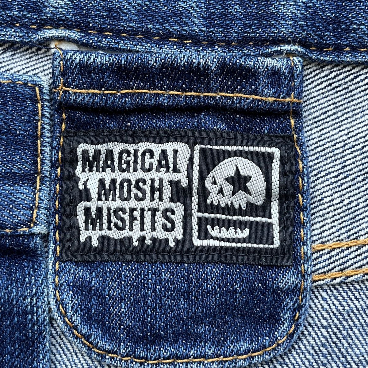 Misfits Rare Magical Mosh Misfit Very Rare Denim Made In Japan Size US 32 / EU 48 - 9 Thumbnail