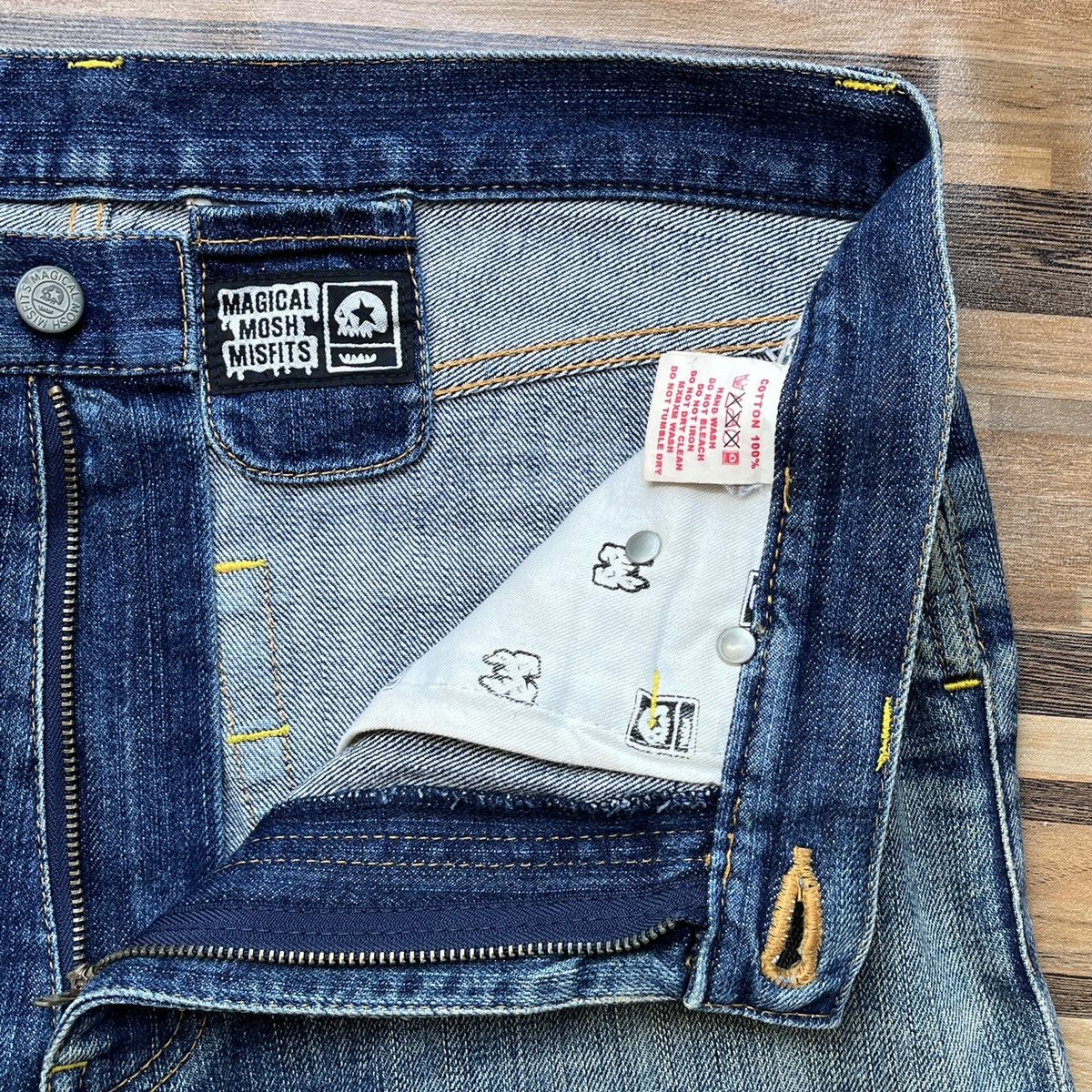 Misfits Rare Magical Mosh Misfit Very Rare Denim Made In Japan Size US 32 / EU 48 - 6 Thumbnail