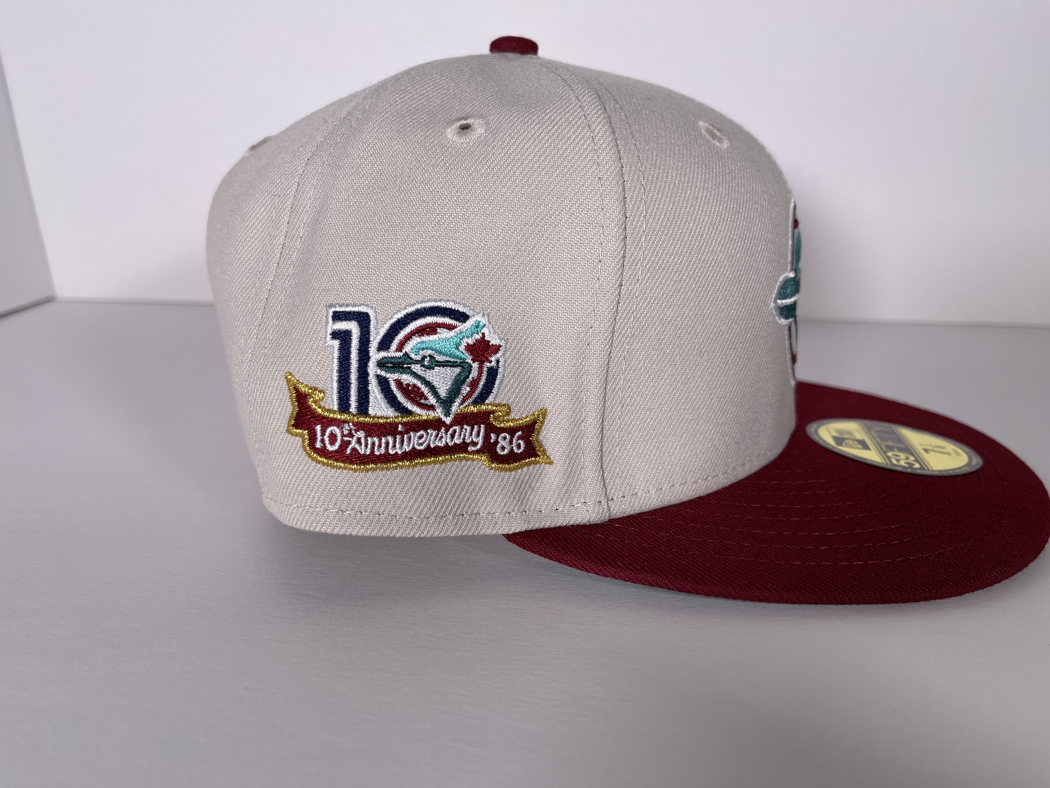 Hat Club 7 1/8 Exclusive Hatclub Toronto Bluejays 10th Anniversary Size ONE SIZE - 3 Thumbnail
