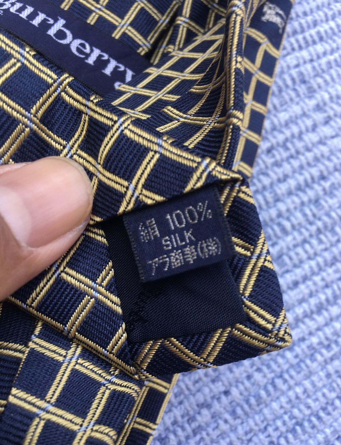 Burberry × Vintage vintage burberrys tie Size ONE SIZE - 3 Thumbnail