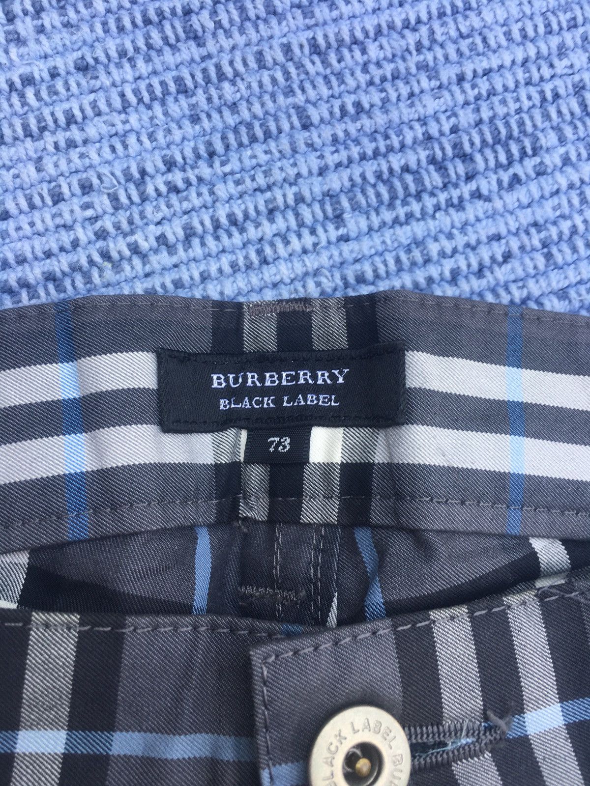 Burberry burberry black label grey checked Size US 28 / EU 44 - 2 Thumbnail