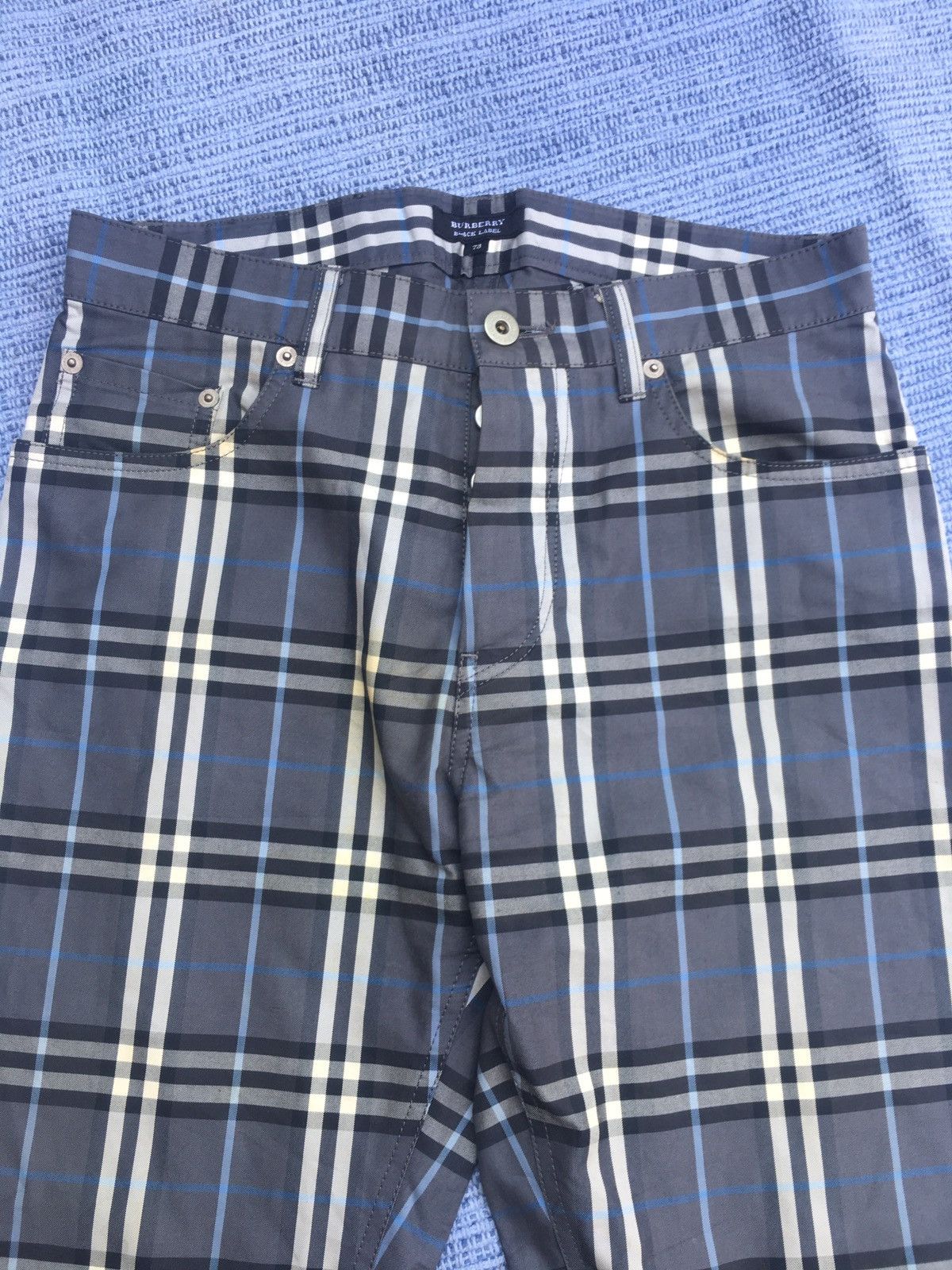 Burberry burberry black label grey checked Size US 28 / EU 44 - 3 Thumbnail
