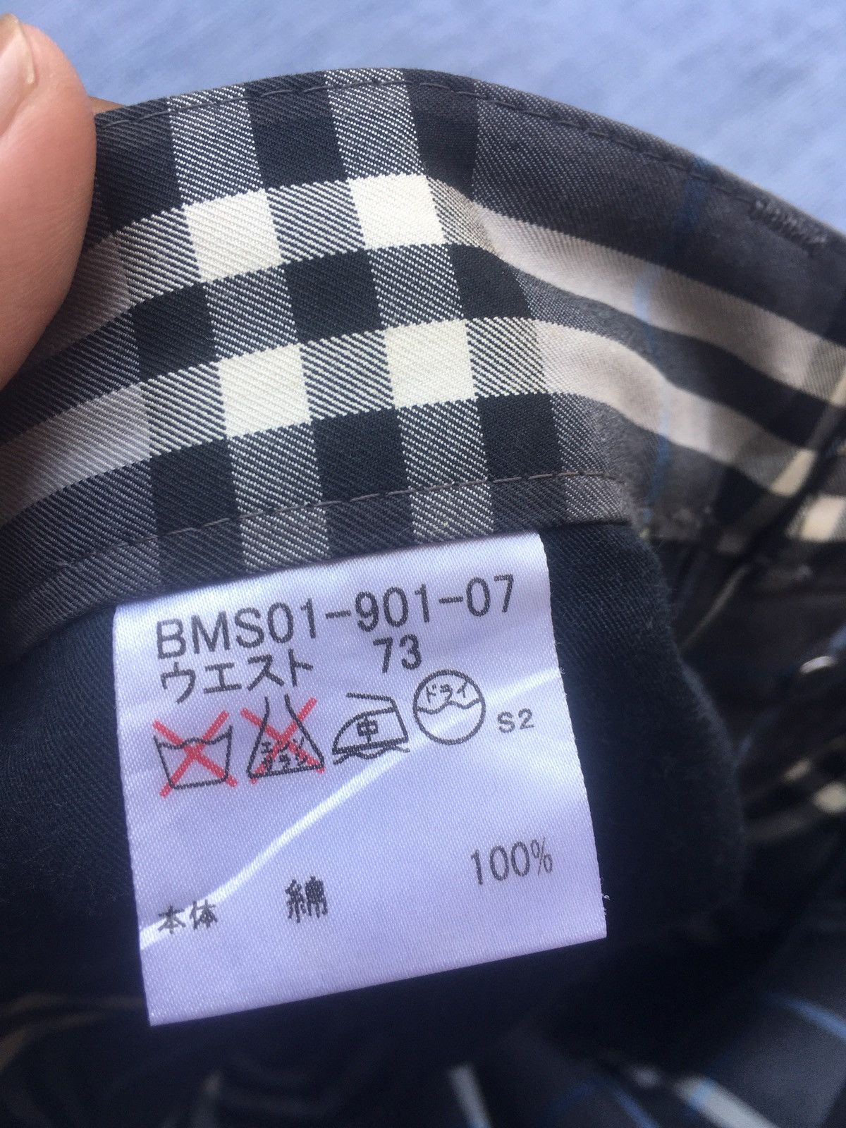 Burberry burberry black label grey checked Size US 28 / EU 44 - 6 Thumbnail