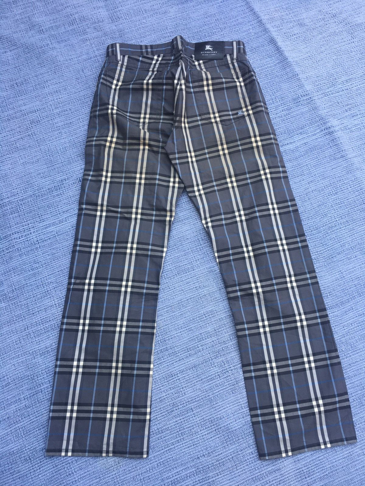 Burberry burberry black label grey checked Size US 28 / EU 44 - 4 Thumbnail