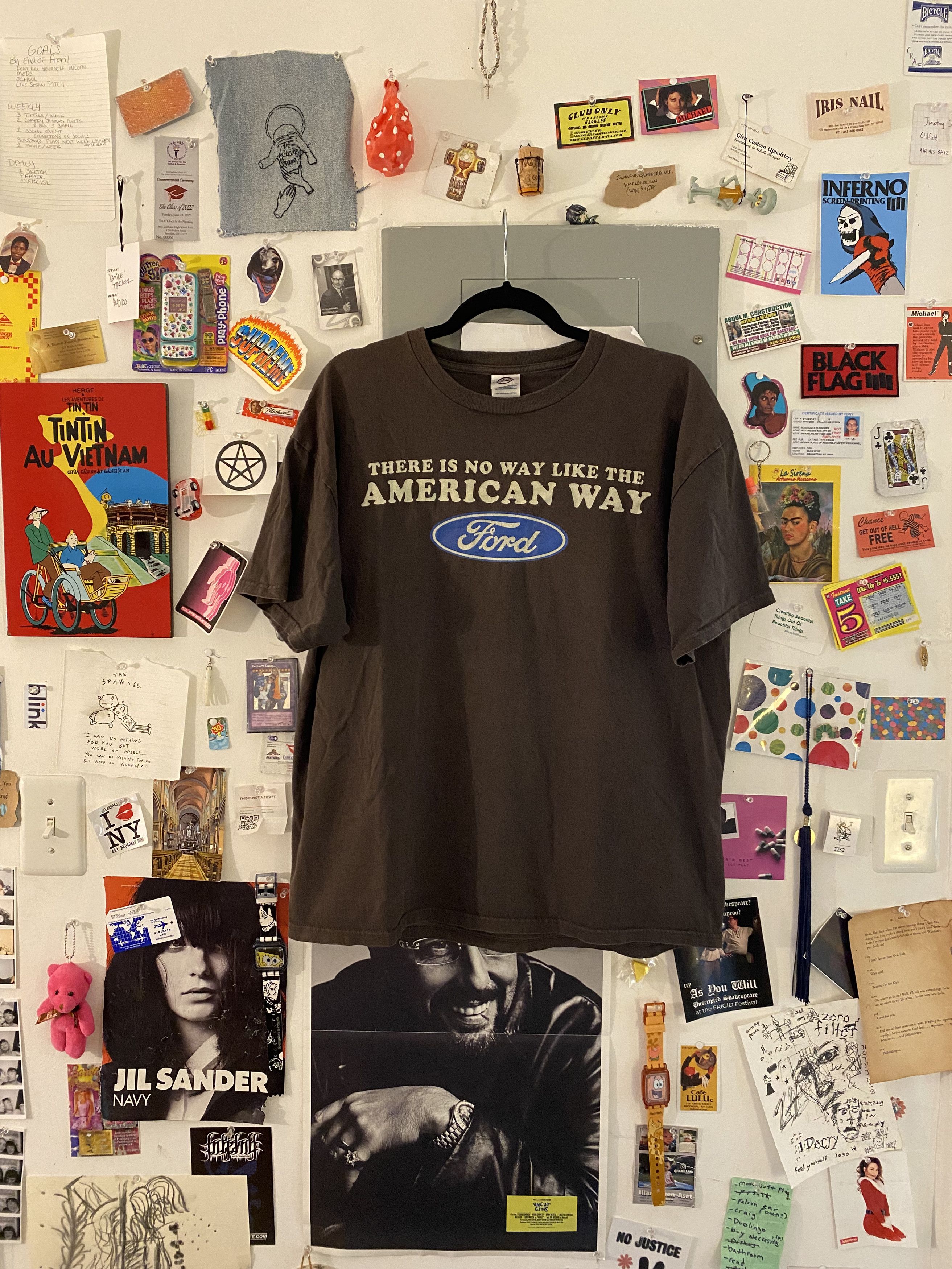 Ford Vintage American Way Ford T-Shirt Size US L / EU 52-54 / 3 - 1 Thumbnail