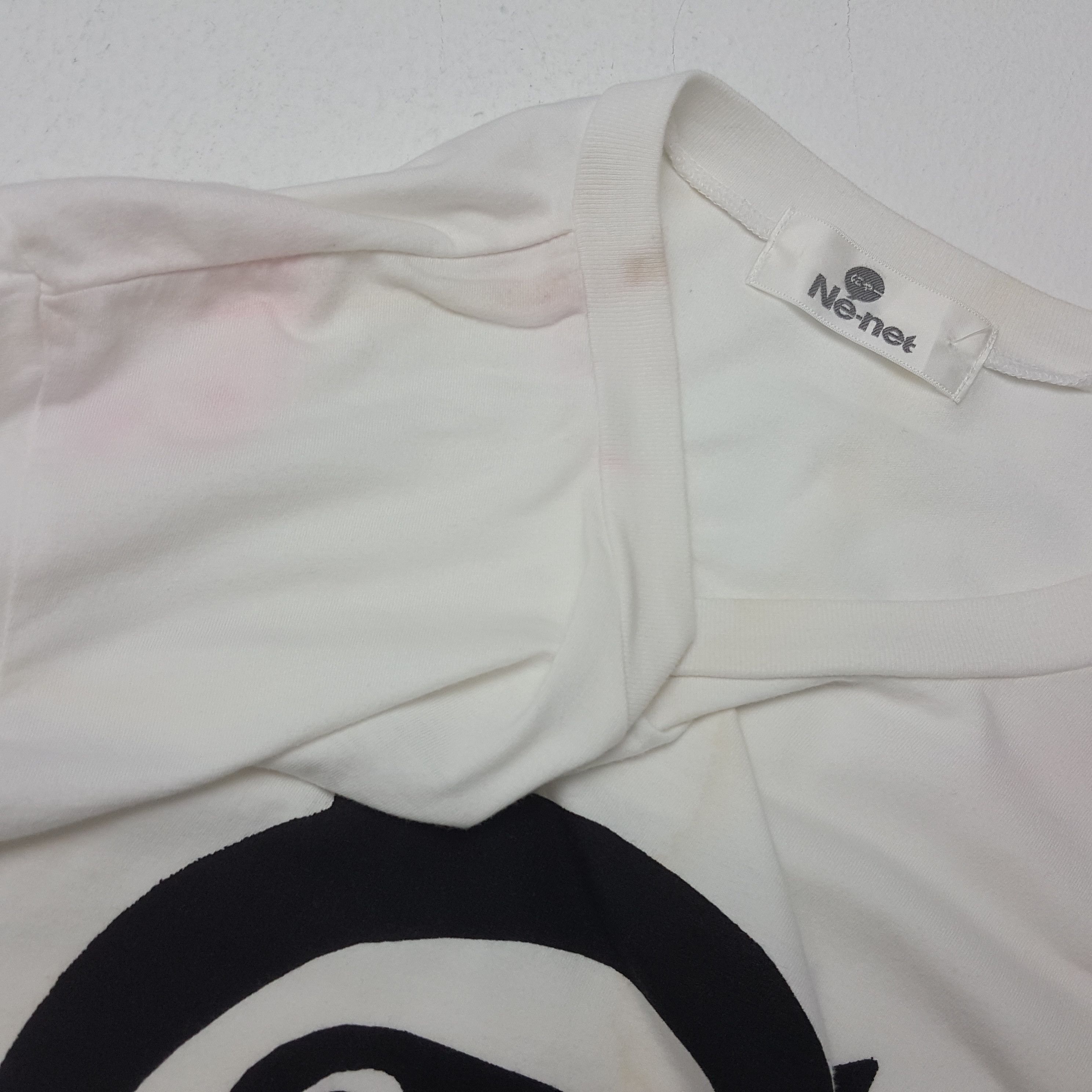 Issey Miyake × Ne-Net × Vintage Vintage Ne-Net Issey Miyake Japanese Brand Big Logo T-Shirt Size US M / EU 48-50 / 2 - 5 Thumbnail