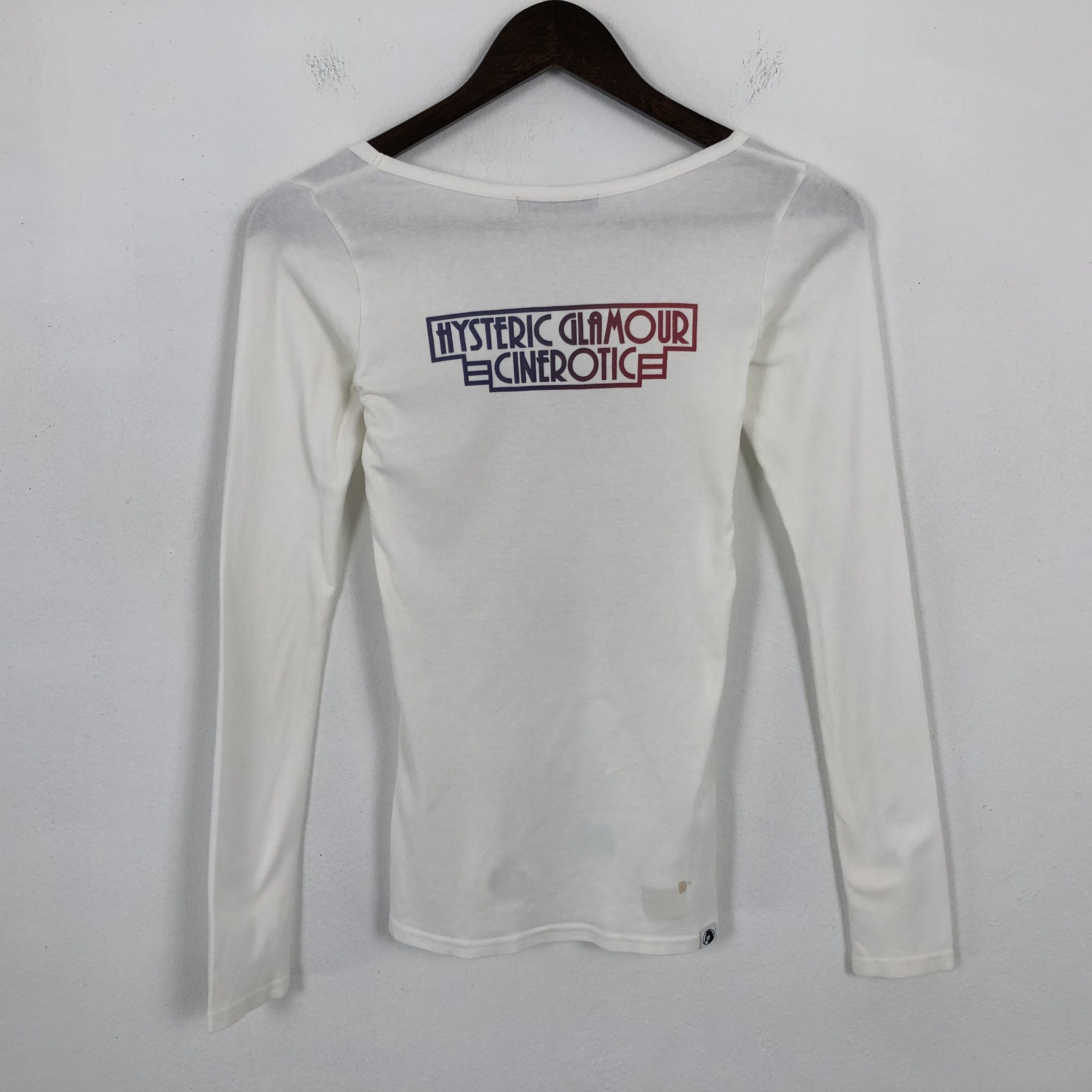 Hysteric Glamour Vintage Hysteric Glamour Girl Design Tshirt Size XXS / US 00 / IT 34 - 3 Thumbnail