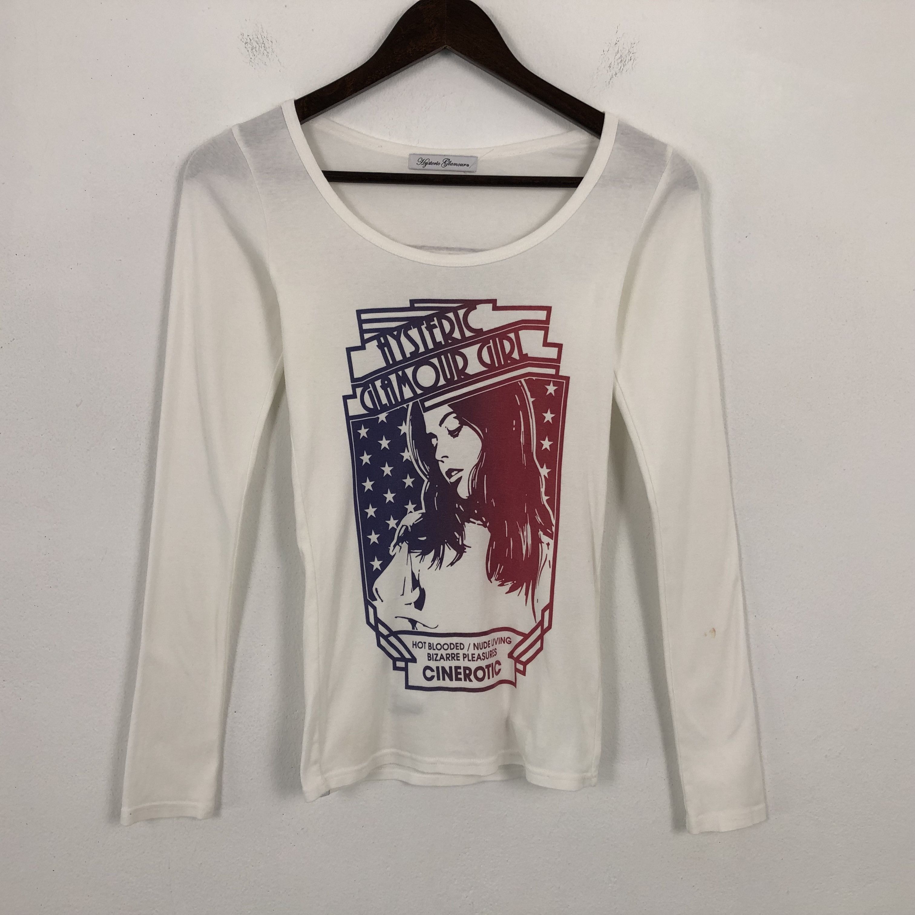Hysteric Glamour Vintage Hysteric Glamour Girl Design Tshirt Size XXS / US 00 / IT 34 - 1 Thumbnail
