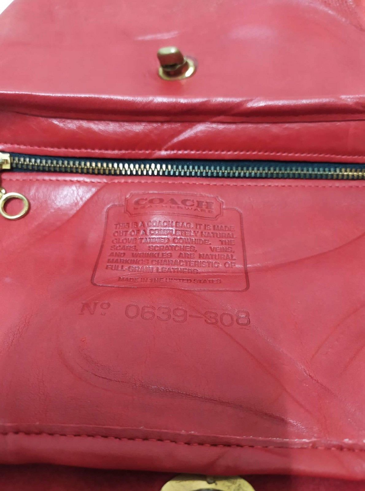 Coach Vintage Coach Tie Closure Crossbody Bag Size ONE SIZE - 13 Thumbnail