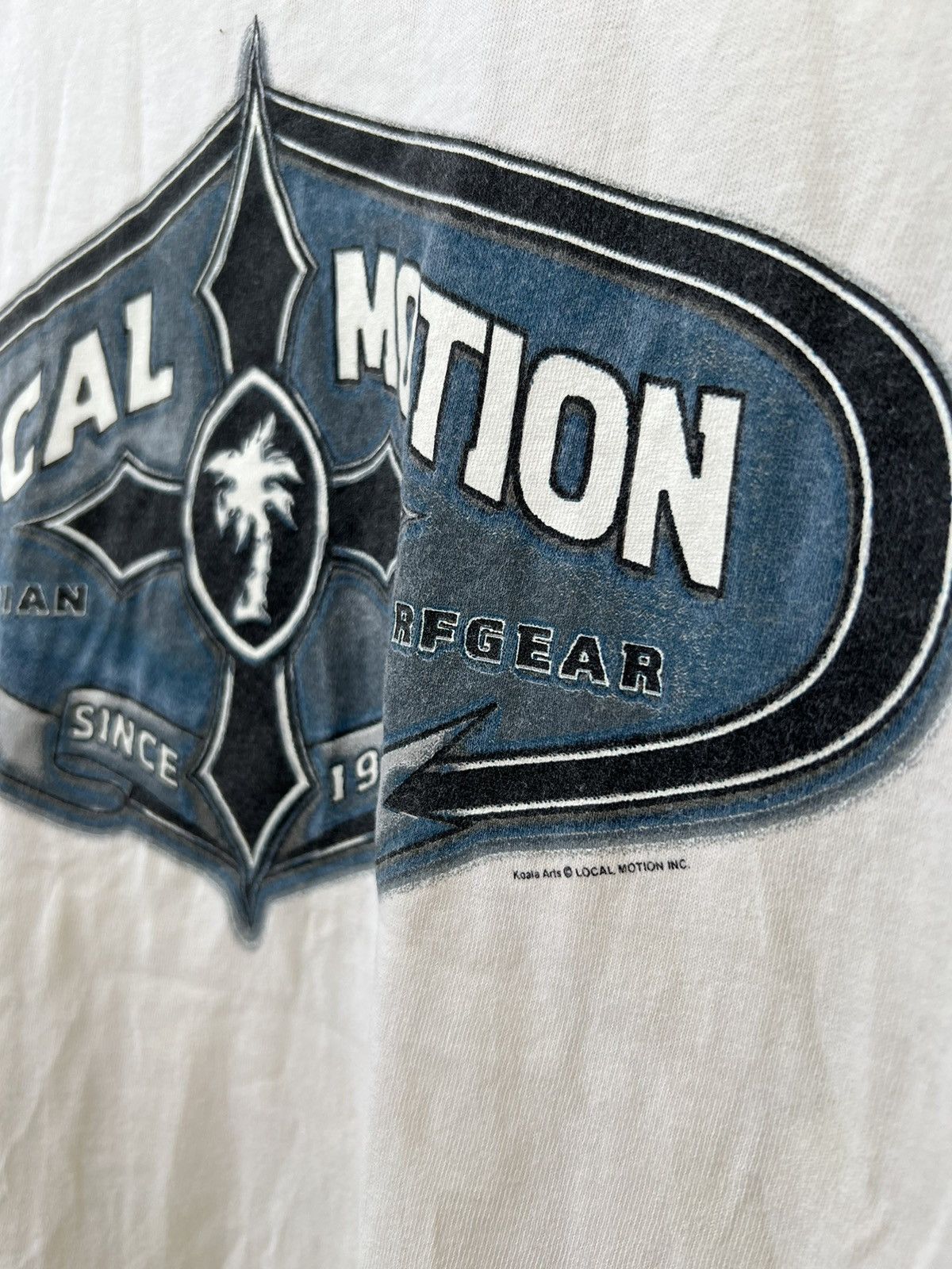 Vintage VINTAGE LOCAL MOTION HAWAII SURF STYLE TEE Size US M / EU 48-50 / 2 - 7 Thumbnail