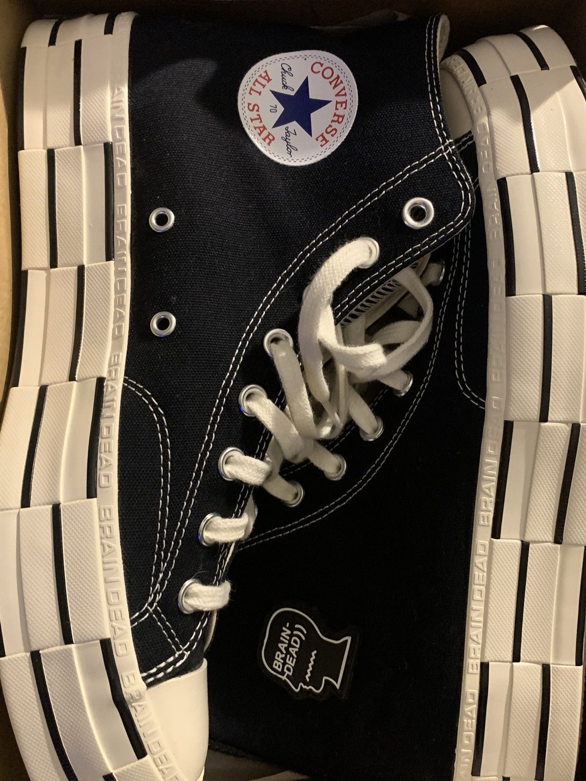 Converse Converse x Brain Dead Black size 10 Size US 10 / EU 43 - 2 Thumbnail