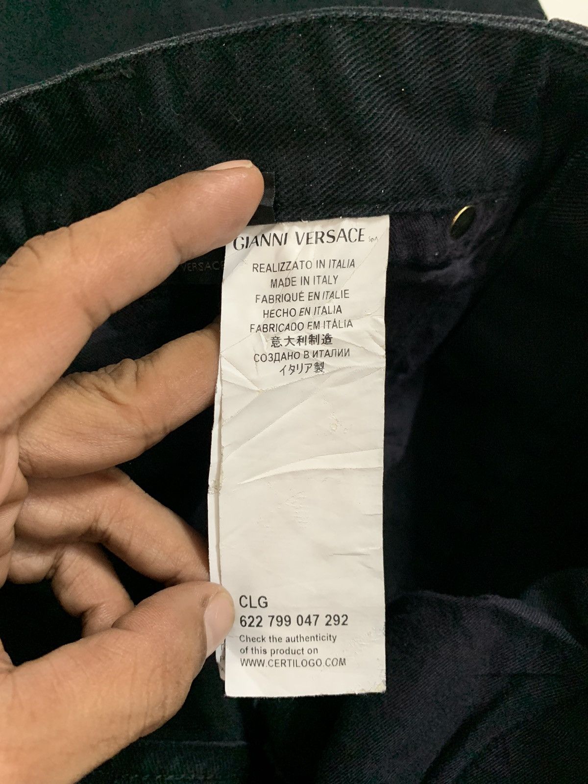 Versace Vintage Versace Jeans Size US 31 - 12 Thumbnail