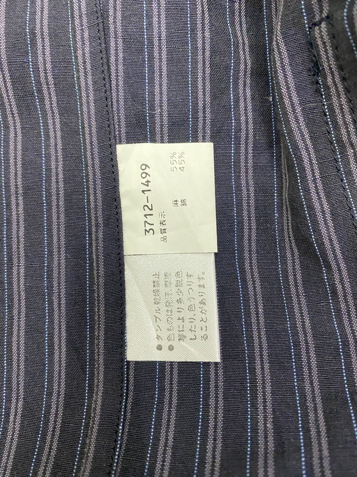Kenzo GRAIL🔥KENZO HOMME 80s STRIPED BUTTON CHORE JACKET Size US M / EU 48-50 / 2 - 7 Thumbnail