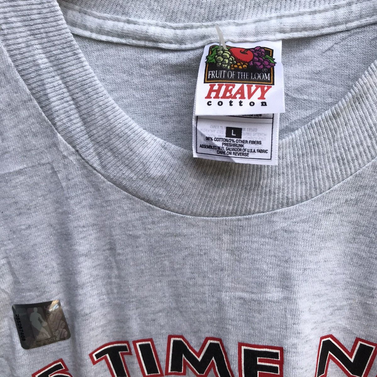 NBA × Vintage Vintage 90s CHICAGO BULLS nba tee champion Size US L / EU 52-54 / 3 - 4 Thumbnail