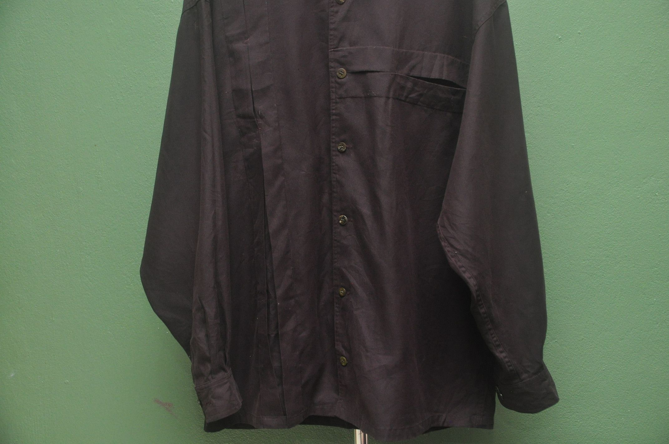 Japanese Brand Vintage Takezo Made In Japan Button Up Long Sleeve Size US L / EU 52-54 / 3 - 4 Thumbnail