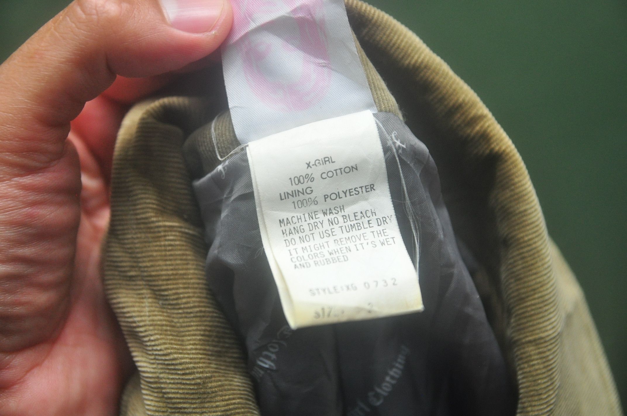 Japanese Brand Vintage X-Girl Made In Japan Cudroy Jacket Size M / US 6-8 / IT 42-44 - 9 Thumbnail