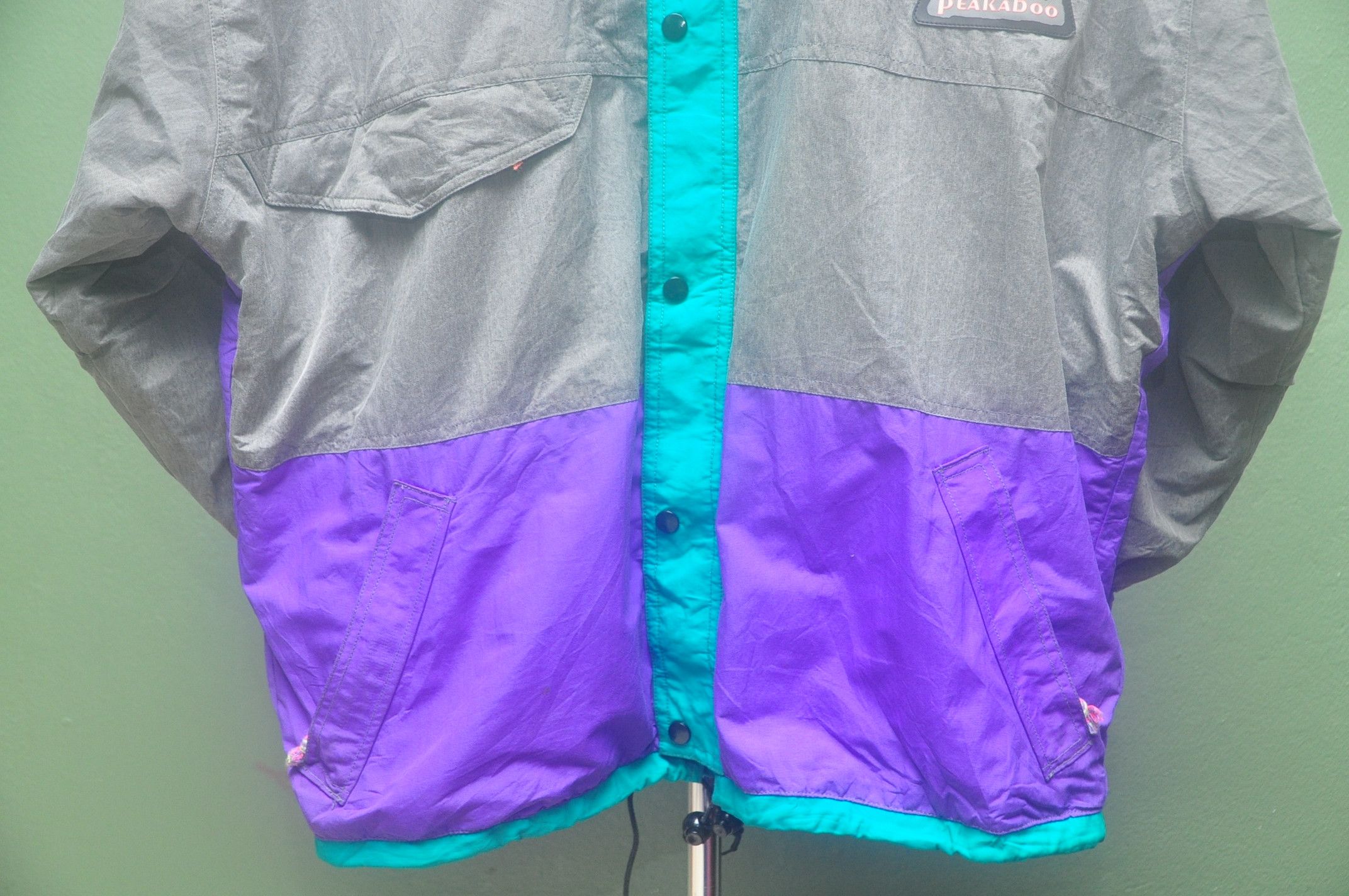 Japanese Brand × Vintage Vintage Peakaboo Multicolour Designer Streetwear Style Size US XL / EU 56 / 4 - 4 Thumbnail