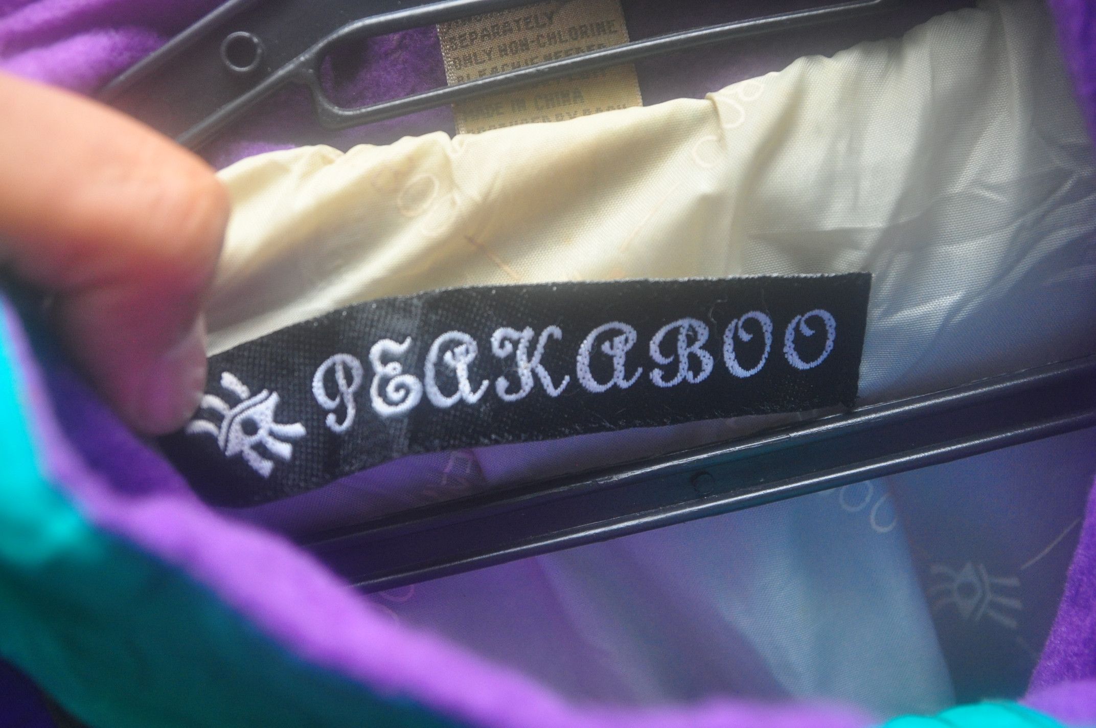Japanese Brand × Vintage Vintage Peakaboo Multicolour Designer Streetwear Style Size US XL / EU 56 / 4 - 6 Thumbnail