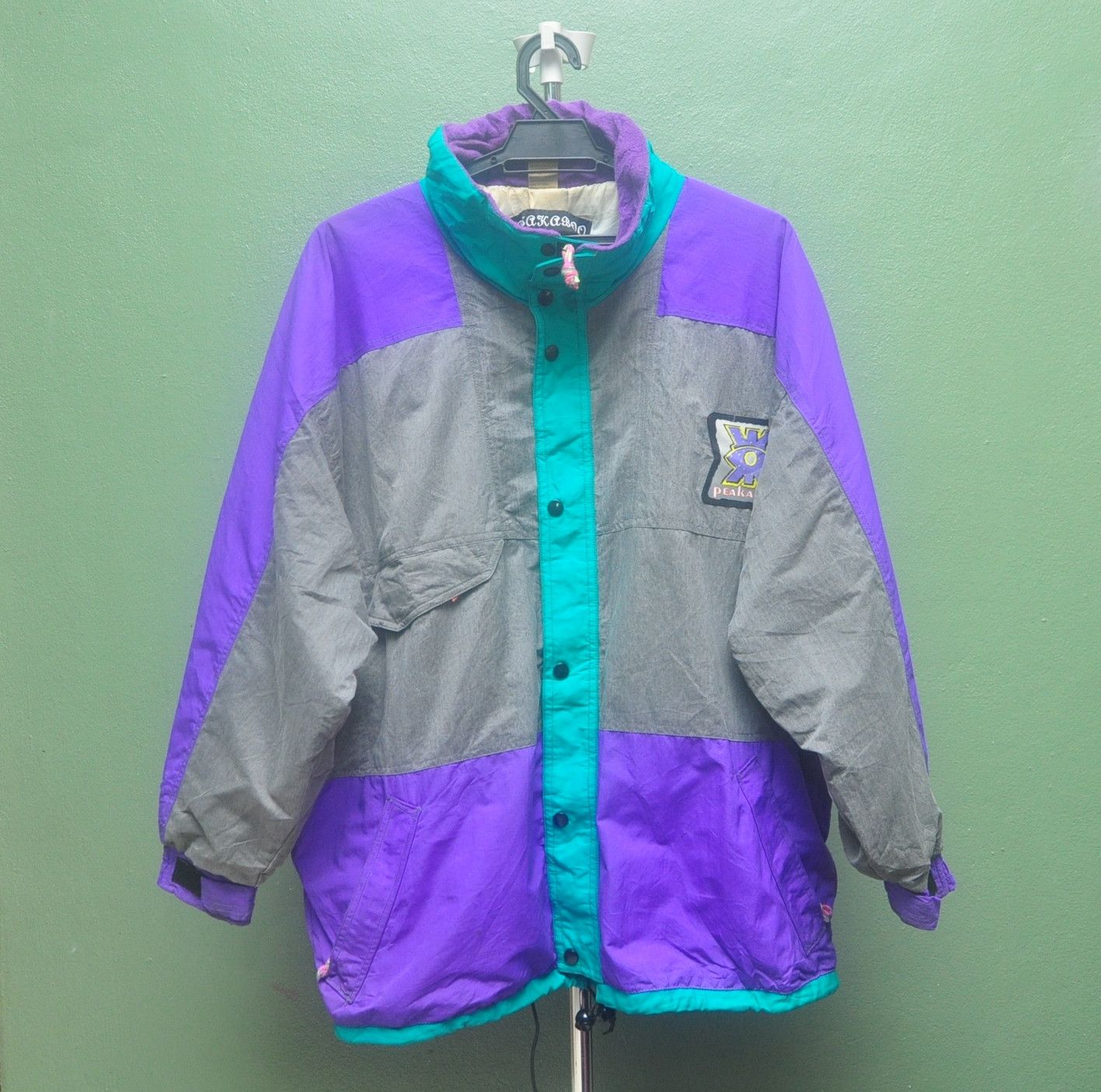 Japanese Brand × Vintage Vintage Peakaboo Multicolour Designer Streetwear Style Size US XL / EU 56 / 4 - 1 Thumbnail