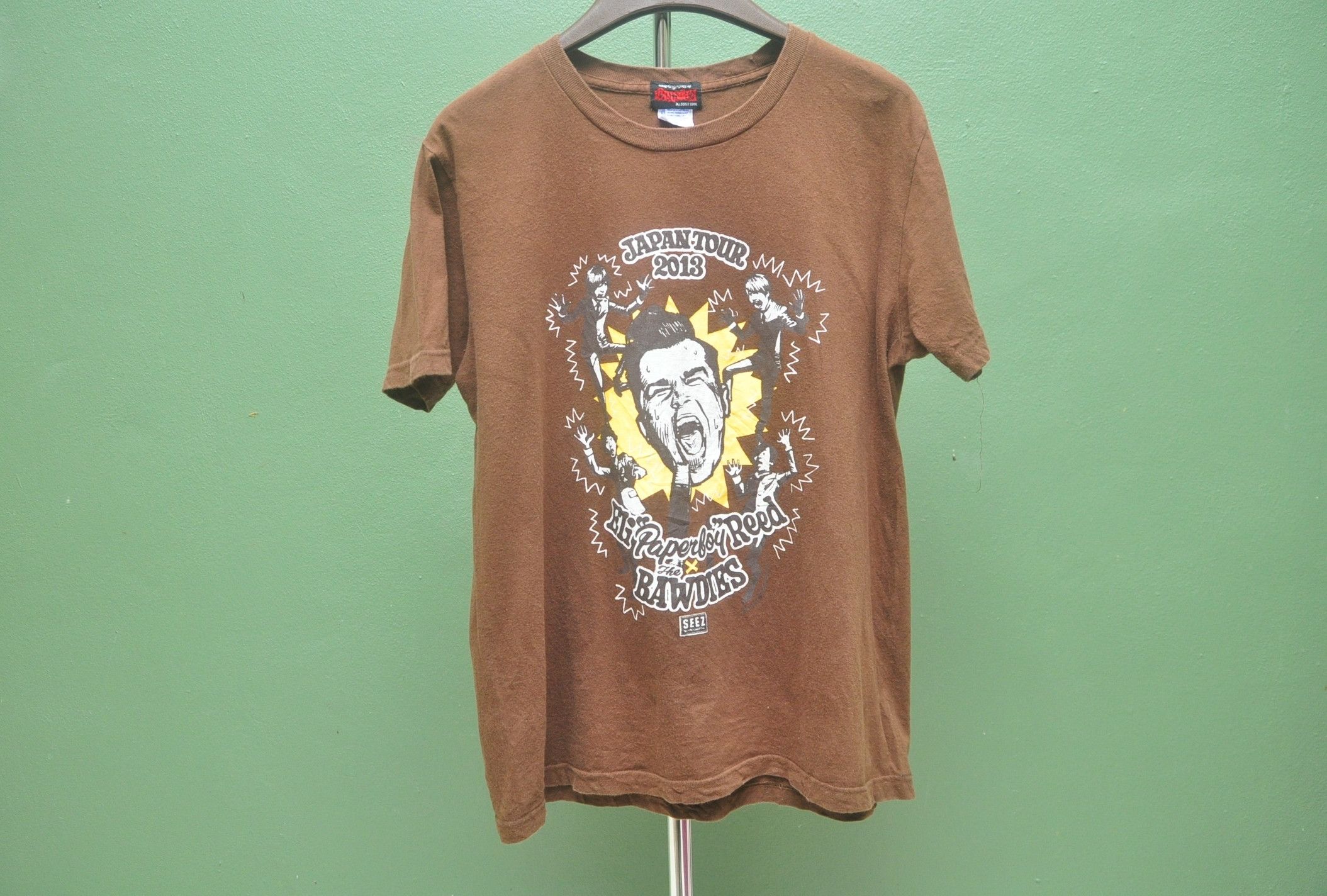 Band Tees Eli "Paperboy" Reed×THE BAWDIES JAPAN TOUR 2013 Size US M / EU 48-50 / 2 - 1 Thumbnail
