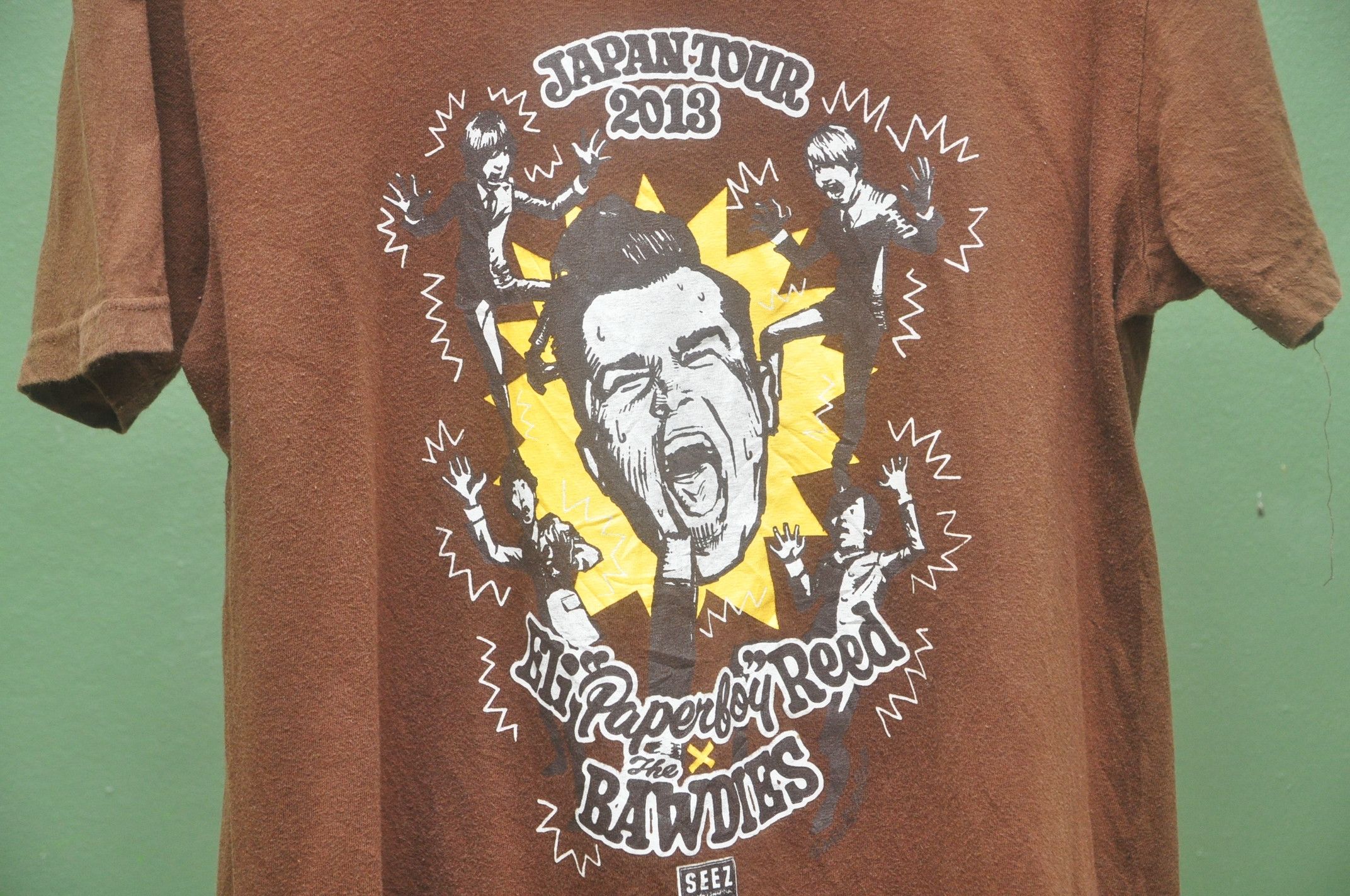 Band Tees Eli "Paperboy" Reed×THE BAWDIES JAPAN TOUR 2013 Size US M / EU 48-50 / 2 - 3 Thumbnail